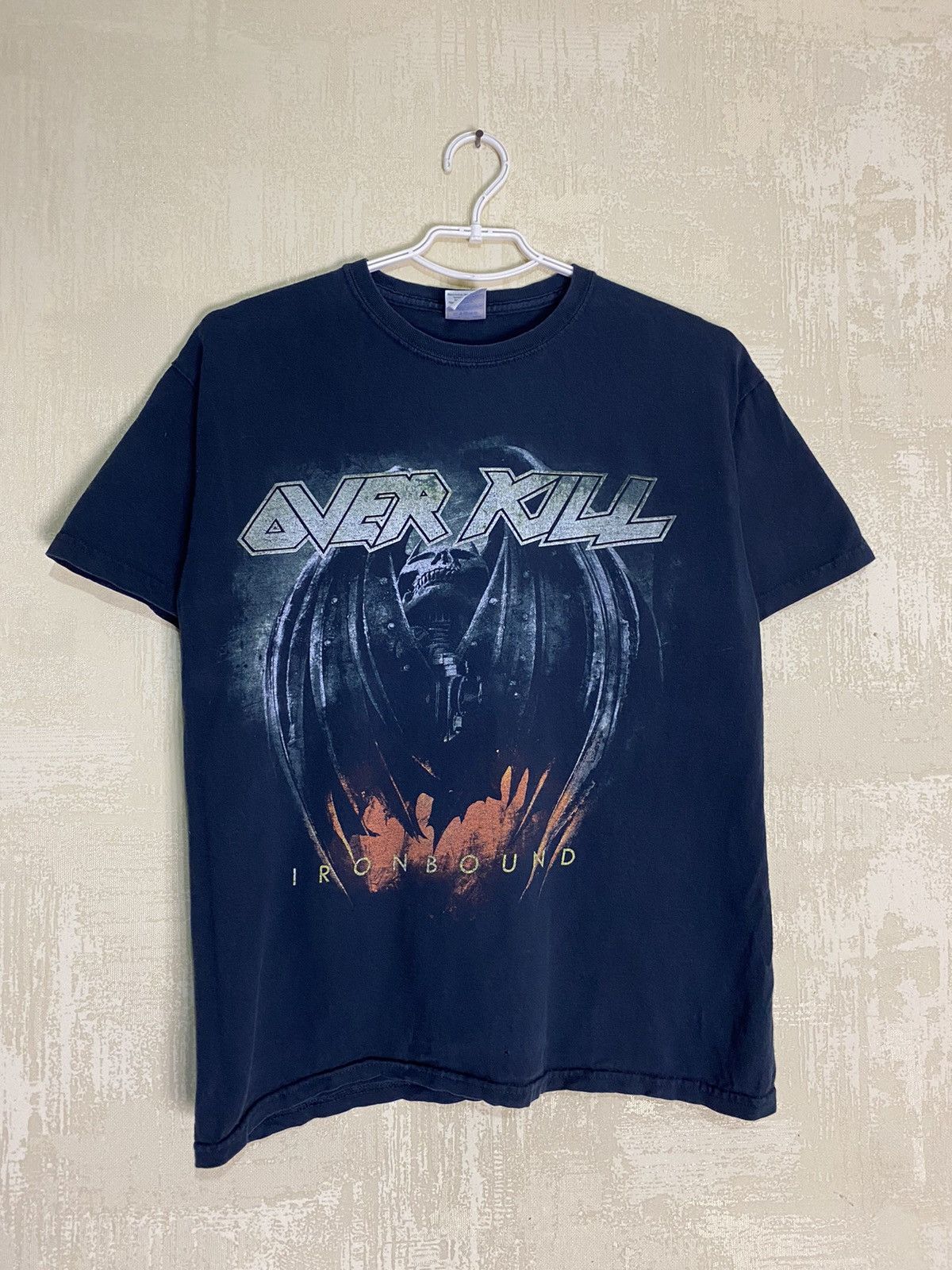 Vintage Overkill Ironbound Band Death Metal Tee T Shirt Hoodie, Sweatshirt | PodTeesHub.com