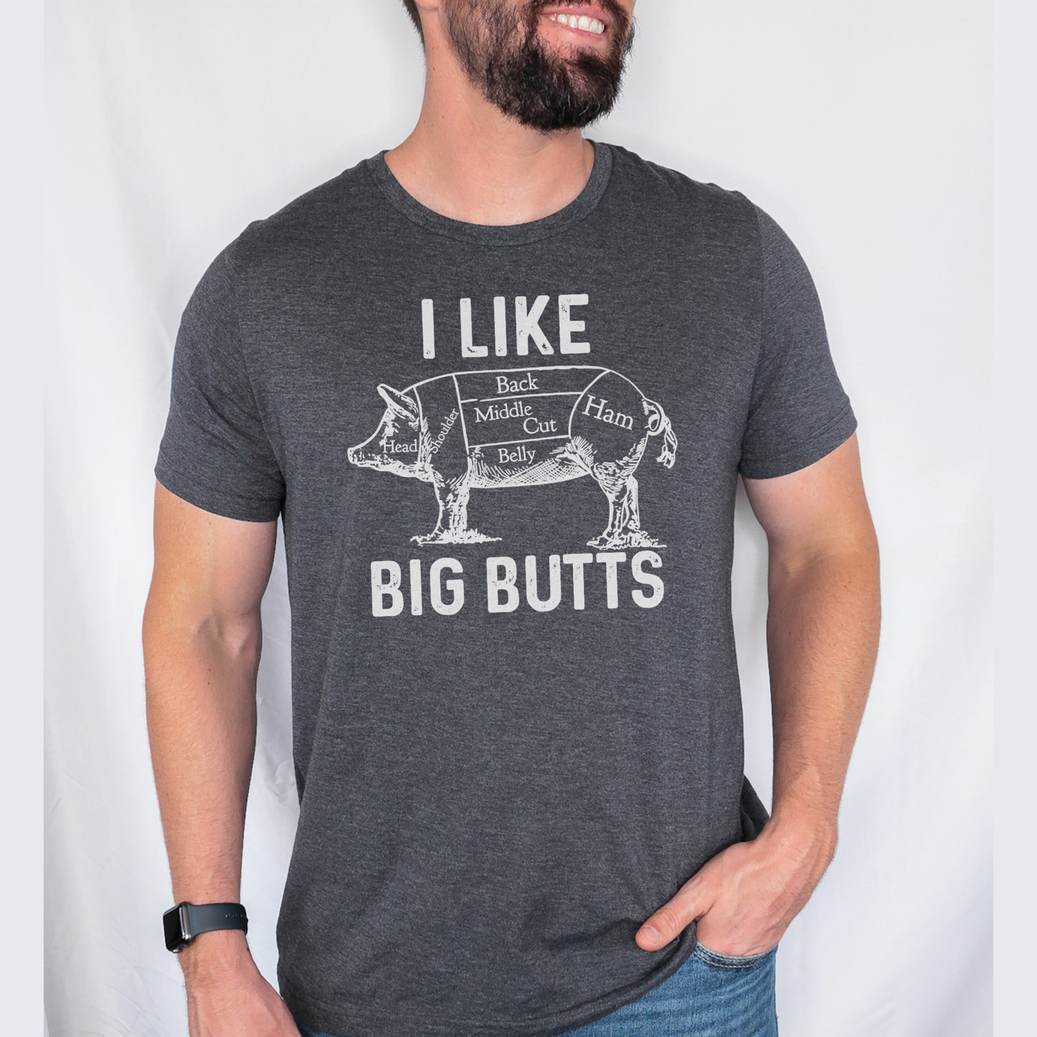I Like Big Butts T-Shirt Hoodie, Sweatshirt | PodTeesHub.com