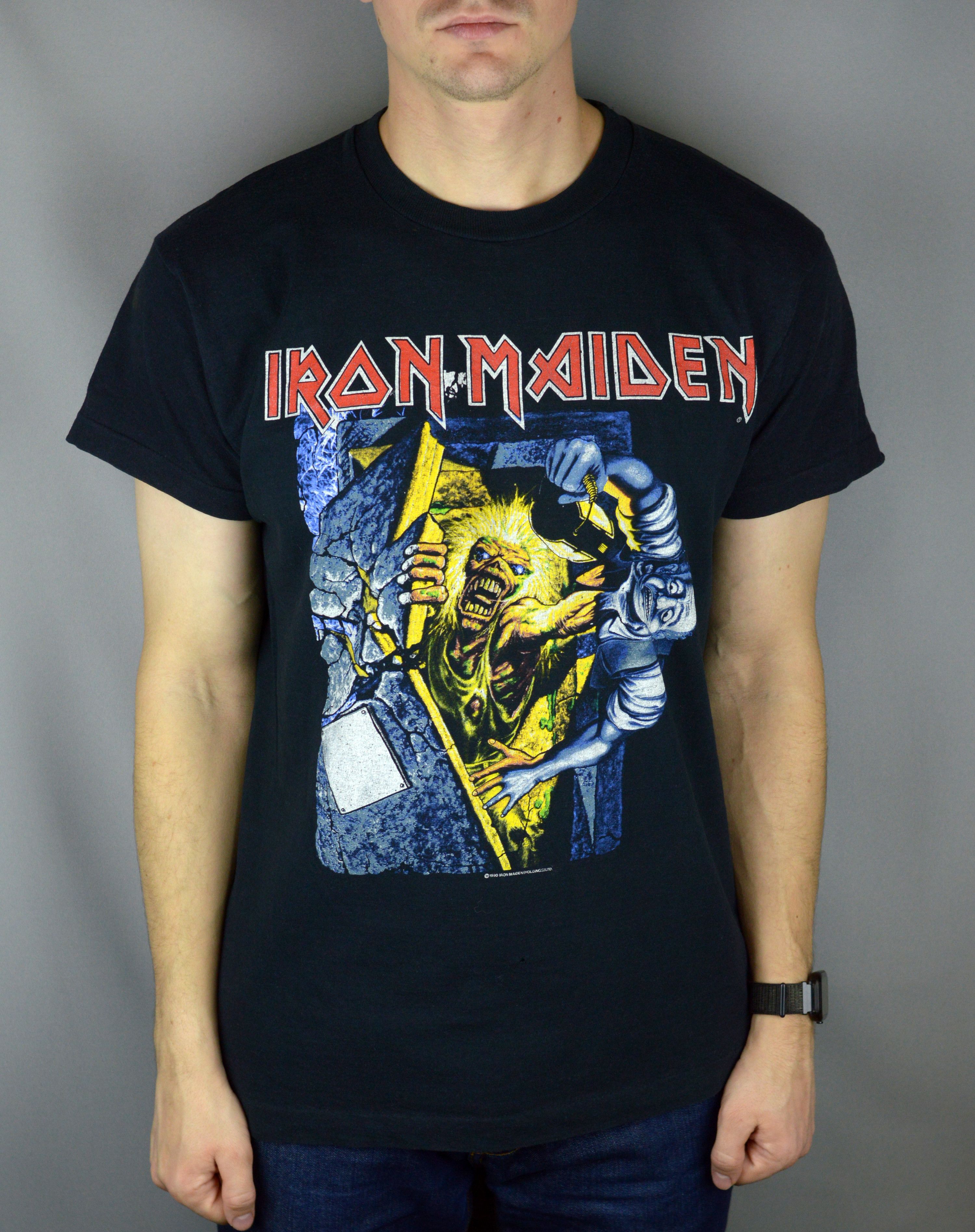 Vintage Iron Maiden No Prayer For The Dying 1990 T Shirt Hoodie, Sweatshirt | PodTeesHub.com