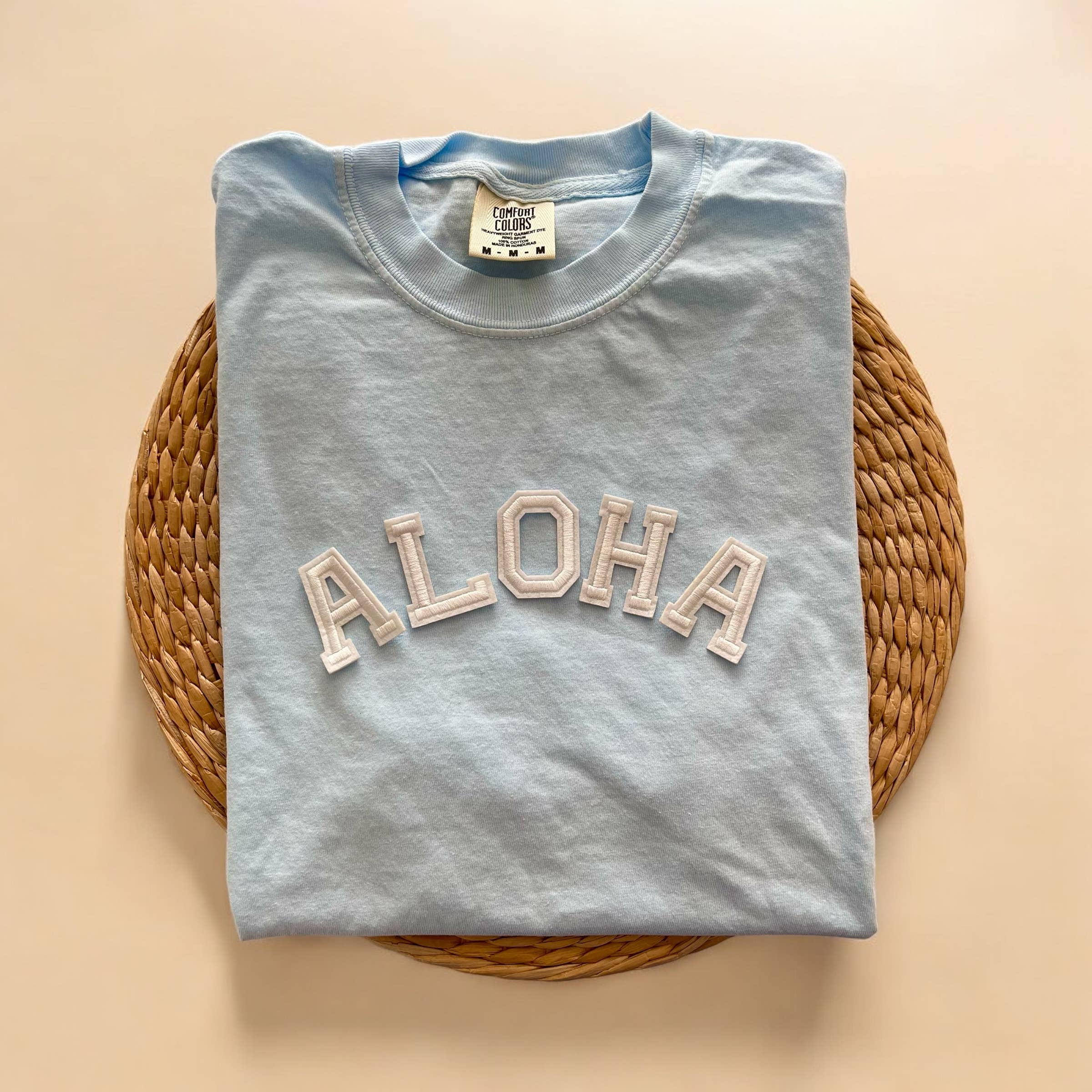 Comfort Colors Aloha Shirt, Hibiscus Aloha Tee Hoodie, Sweatshirt | PodTeesHub.com