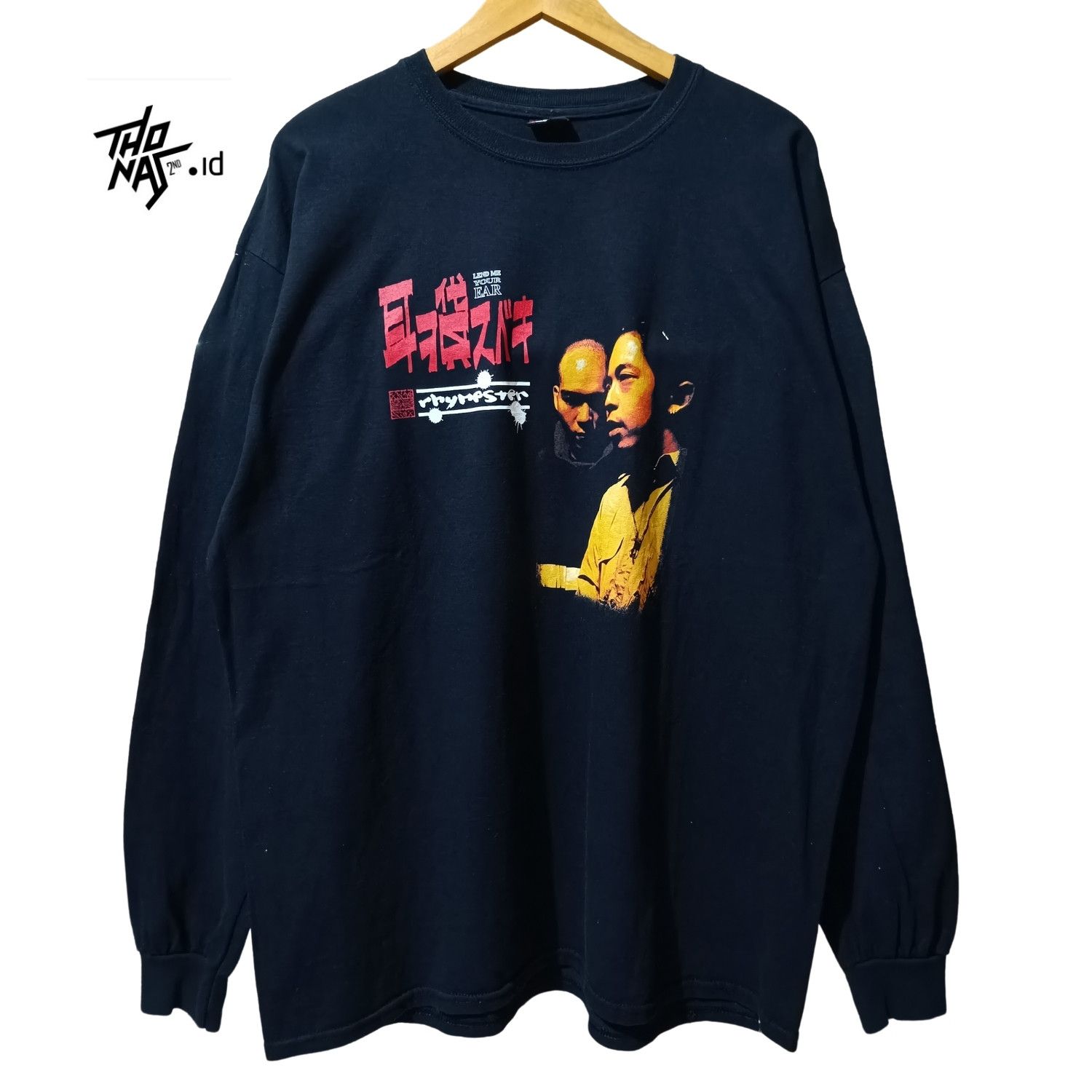 Rap Tees Rhymester Japanese Hip Hop Xl Hoodie, Sweatshirt | PodTeesHub.com