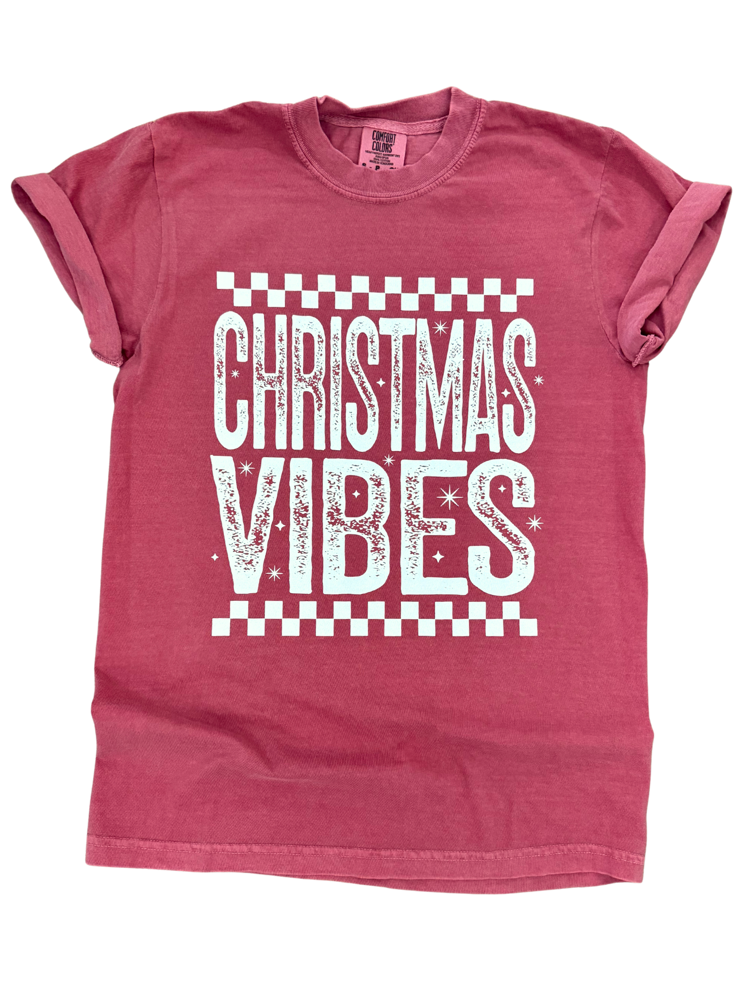 Christmas Vibes Checkerboard Tee Hoodie, Sweatshirt | PodTeesHub.com