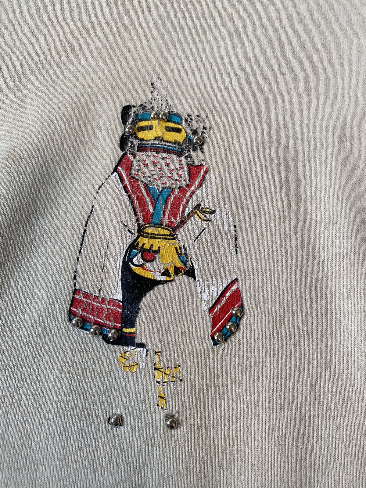 Vintage Native American Indian Studded Kapital Crewneck T-Shirts, Hoodie, Sweatshirt | PodTeesHub.com