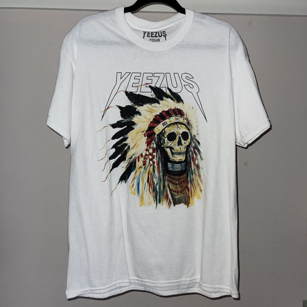 Kanye West Yeezus Tour Official Merch Native Tee Rare Hoodie, Sweatshirt | PodTeesHub.com