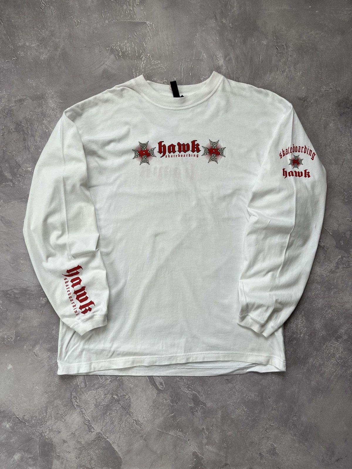 Tony Hawk X Vintage Vintage 90s Tony Hawk Skateboard Longsleeve T Shirt Hoodie, Sweatshirt | PodTeesHub.com
