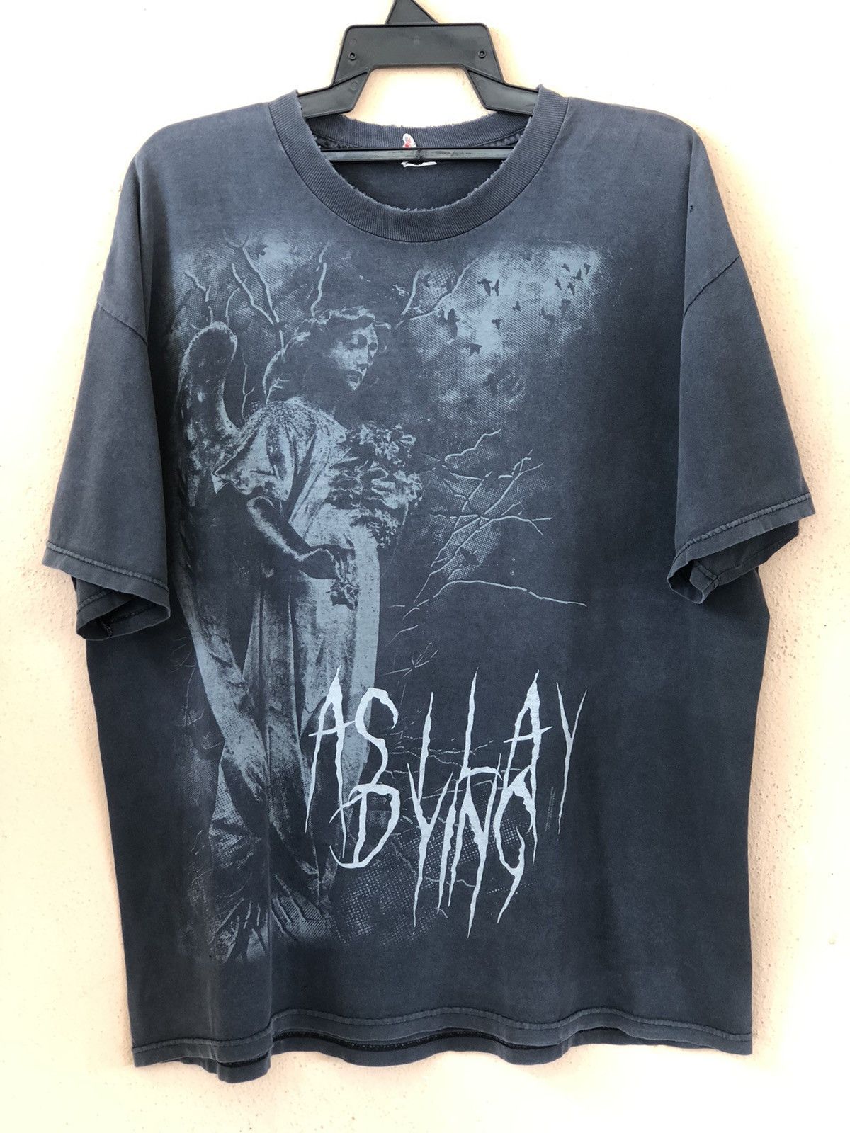 Vintage As I Lay Dying Distressed Metal Tee Hoodie, Sweatshirt | PodTeesHub.com