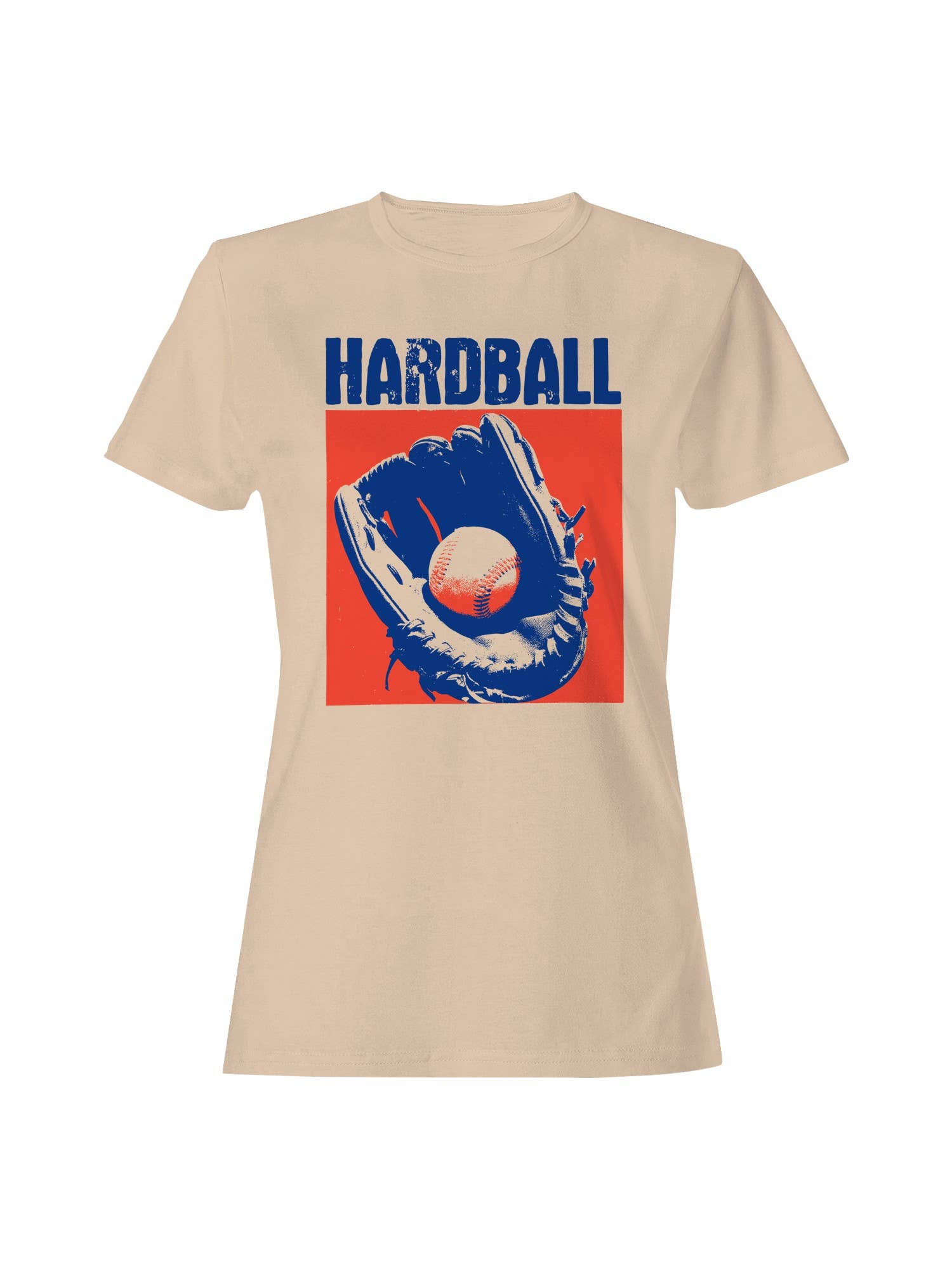 Vintage Hardball Glove Art Women's T-Shirt Hoodie, Sweatshirt | PodTeesHub.com