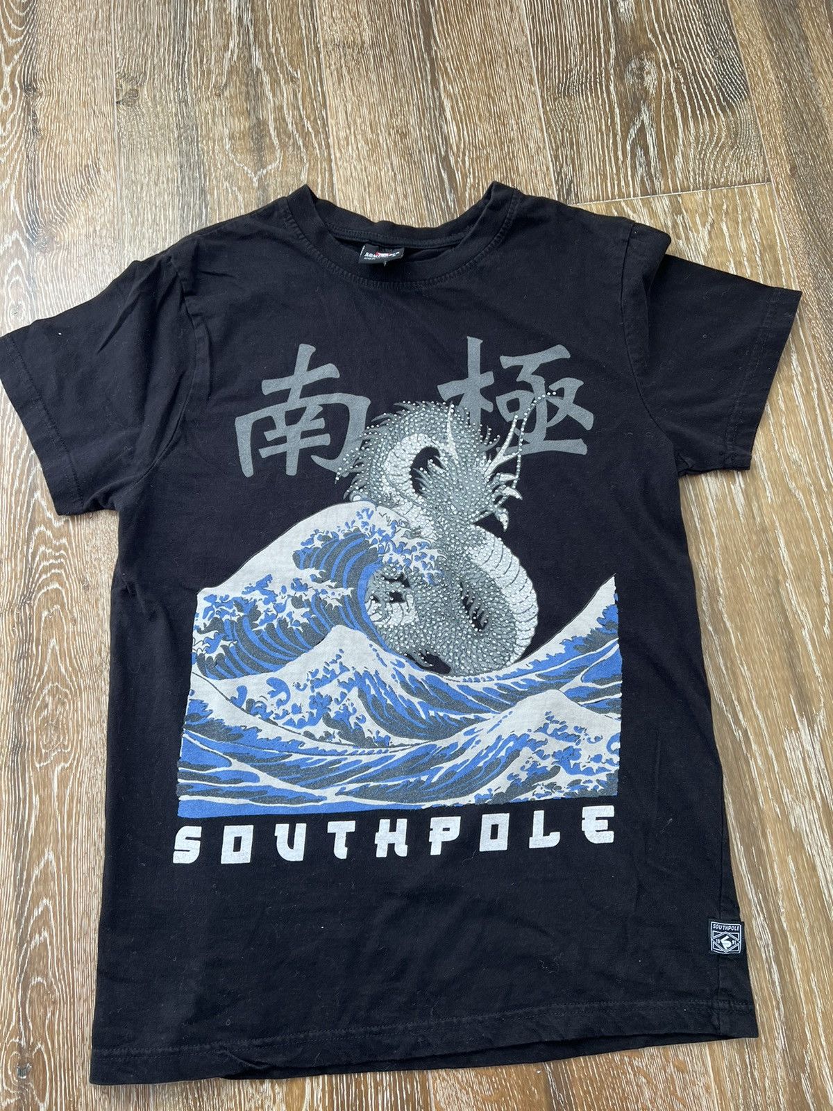 Y2k Southpole Dragon Bedazzled Gem Tee Hoodie, Sweatshirt | PodTeesHub.com