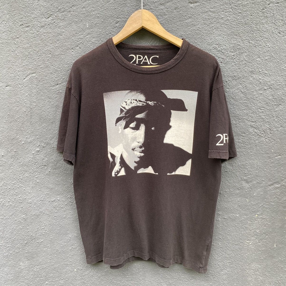 Band Tees Thrashed Faded Tupac Oversize Rapper Tee Hoodie, Sweatshirt | PodTeesHub.com