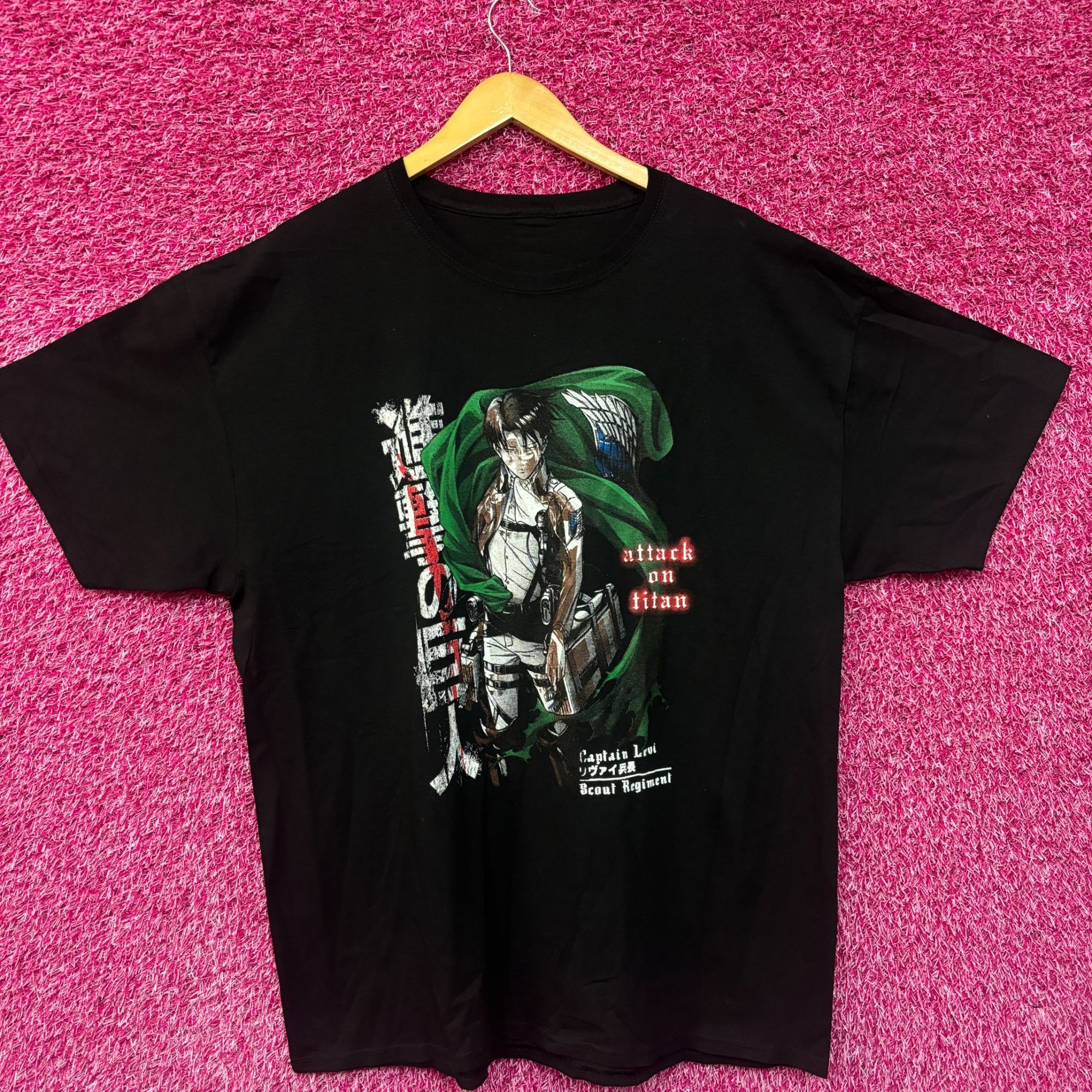 Anime Attack On Titan Anime Tshirt Size Xl Hoodie, Sweatshirt | PodTeesHub.com