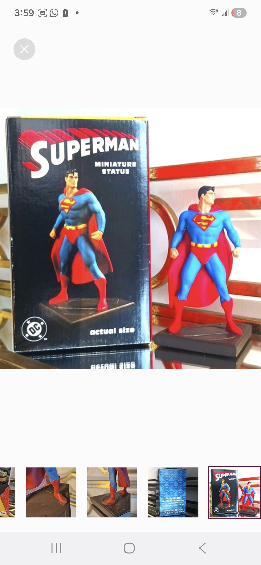 Other Vintage 1998 Bowen Superman Statue Limited051 Seinfeld Fav P T-Shirts, Hoodie, Sweatshirt