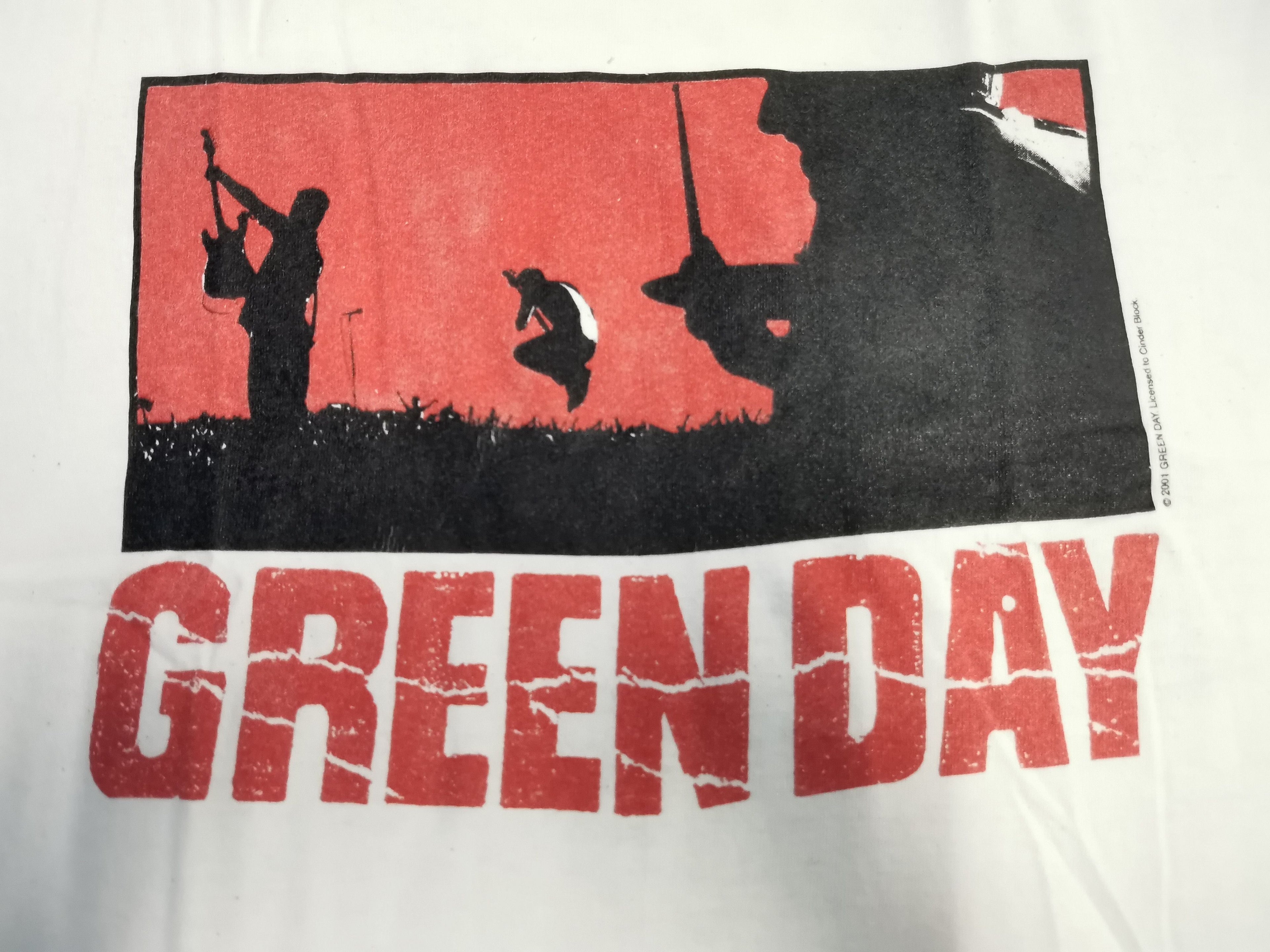 Band Tees Vintage Rare Greenday Warning Tour Tee Punk Rock Hoodie, Sweatshirt | PodTeesHub.com