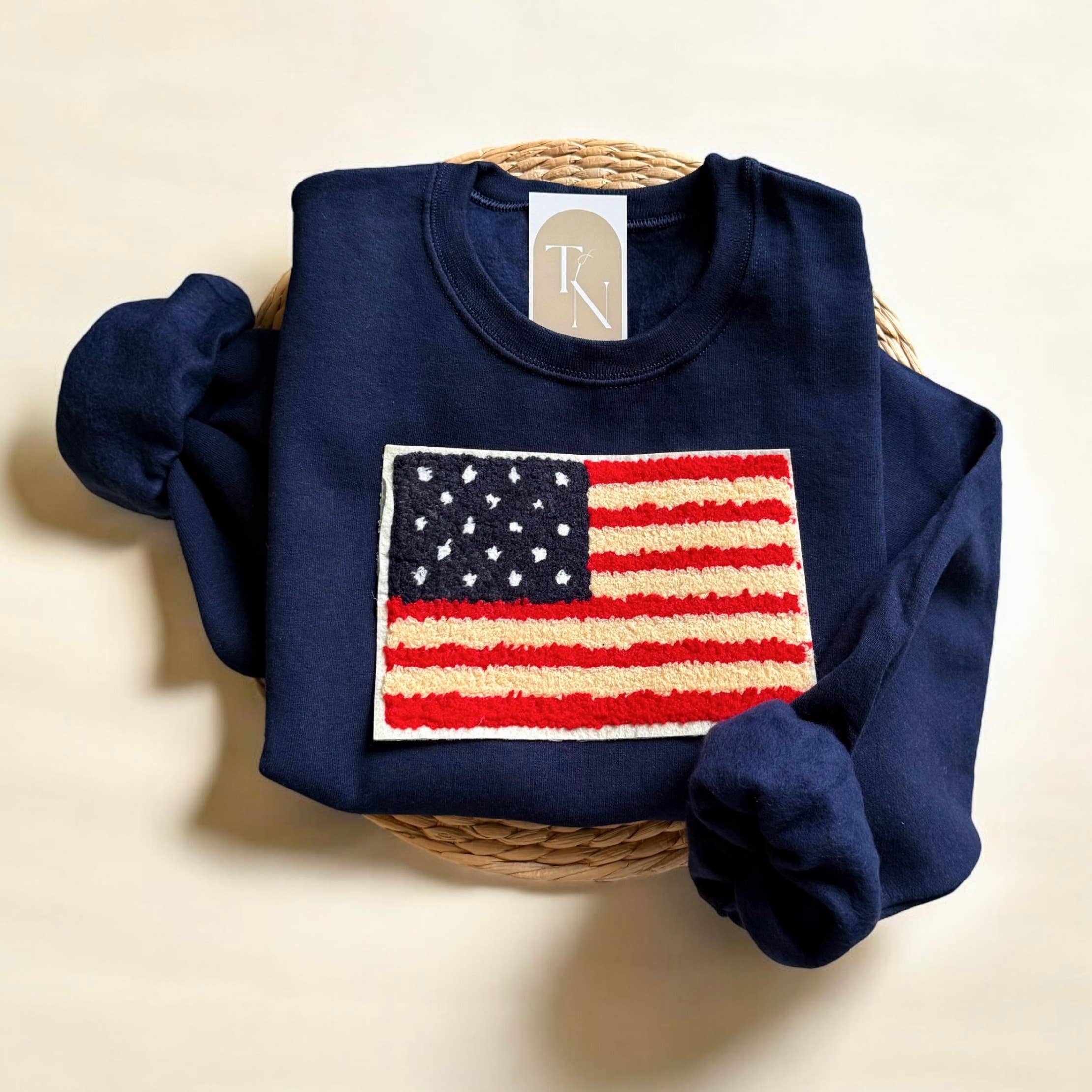 American Flag Sweatshirt, 4th of July USA Flag Sweater T-Shirts, Hoodie | PodTeesHub.com