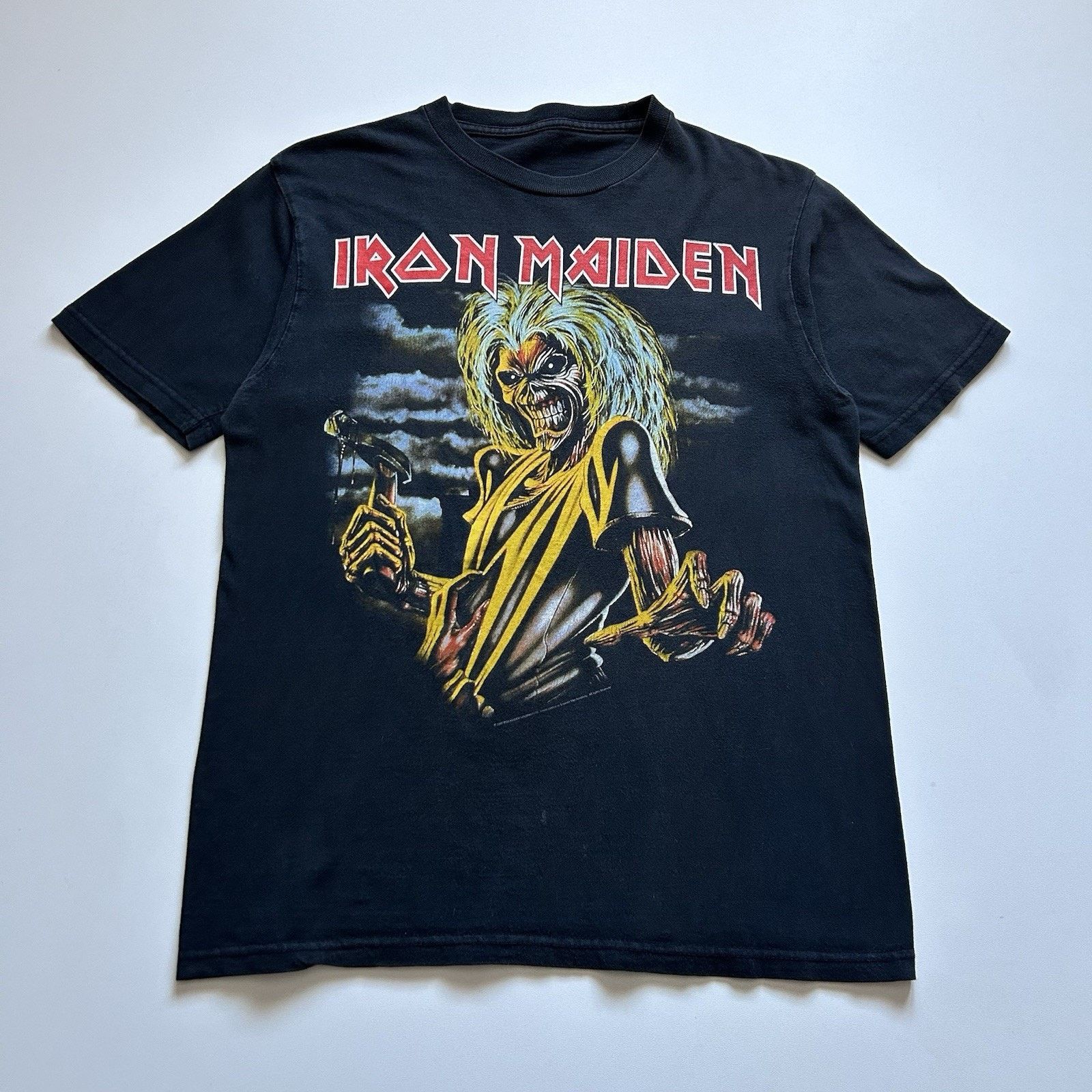 Band Vintage Iron Maiden Medium Faded Black 2009 T-Shirts, Hoodie, Sweatshirt