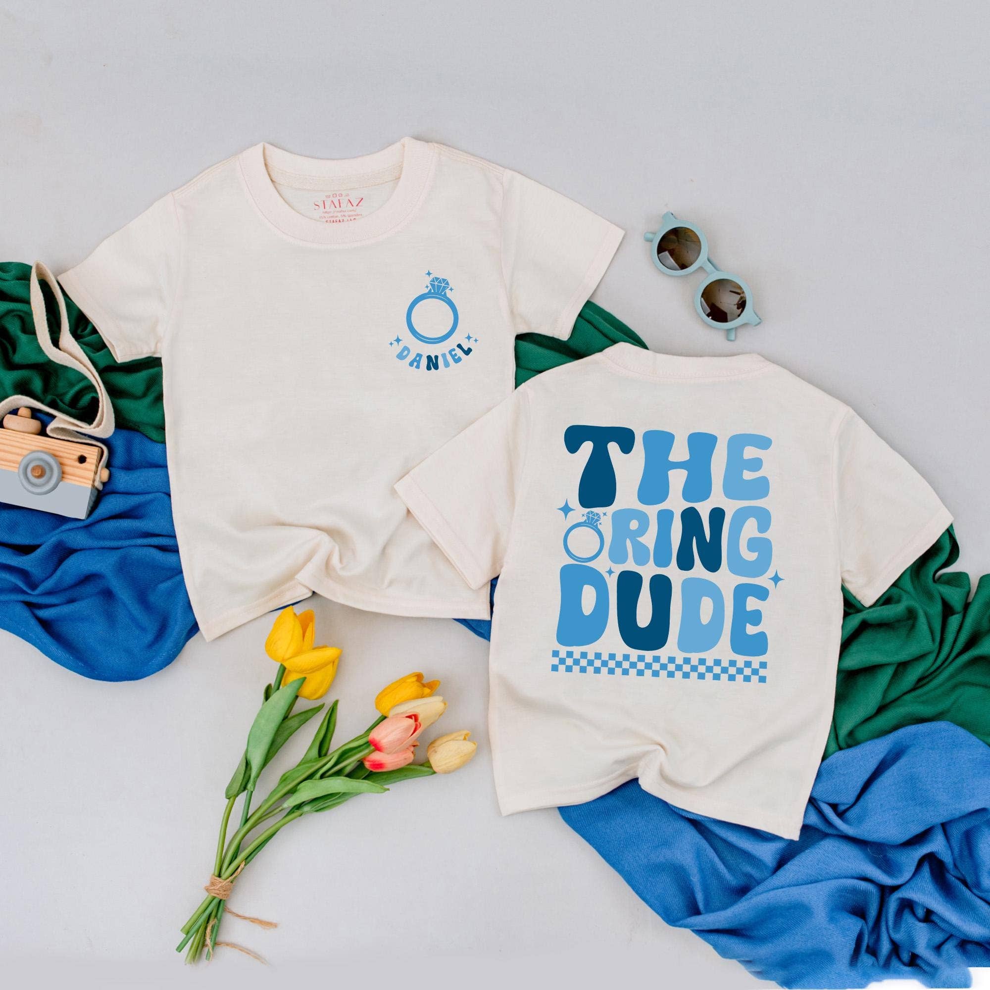 Ring Bearer Boy Outfit, Ring Security Toddler Shirt Hoodie, Sweatshirt | PodTeesHub.com