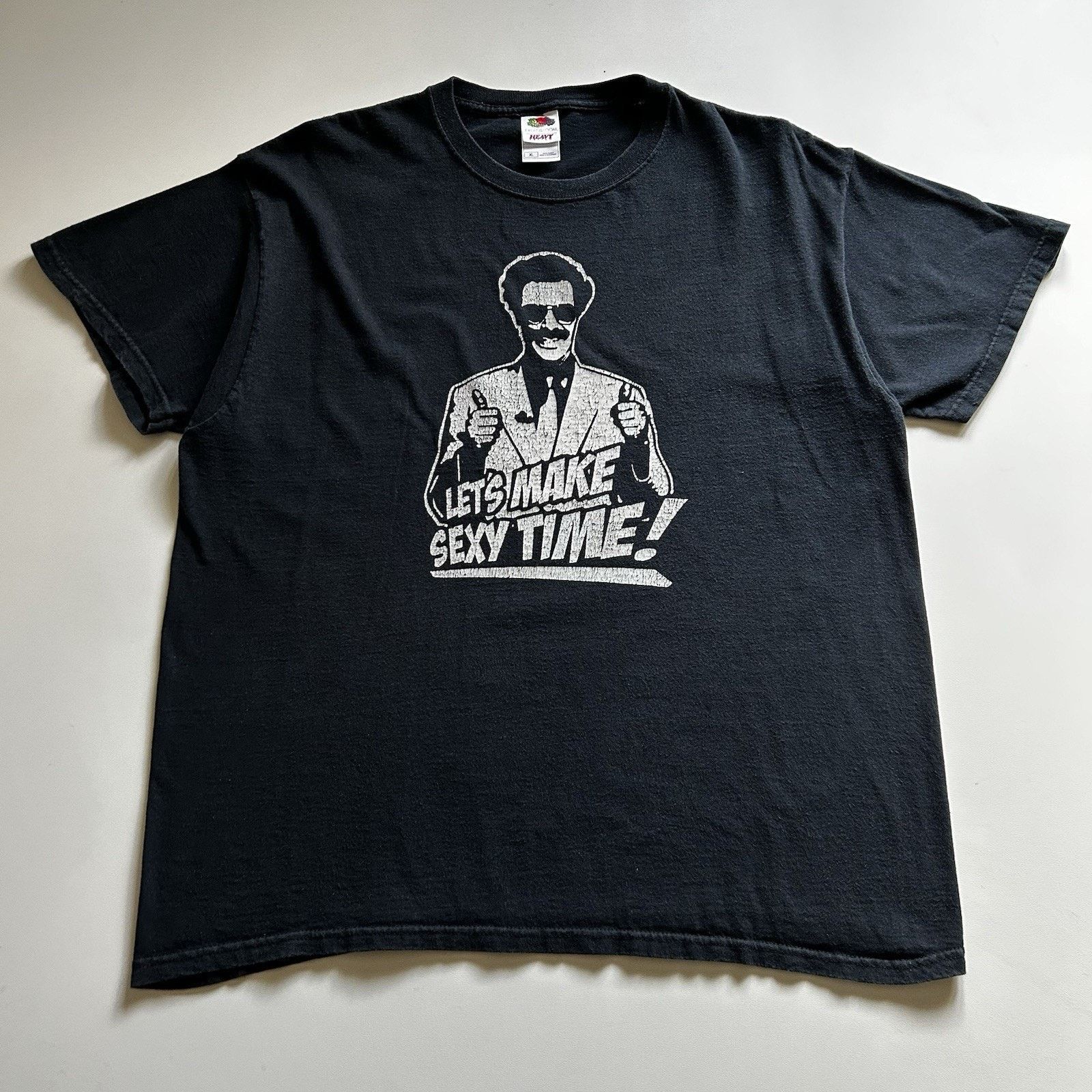 Vintage Borat Movie Promo T Shirt Xl Faded Black Y2k Promo Hoodie, Sweatshirt | PodTeesHub.com