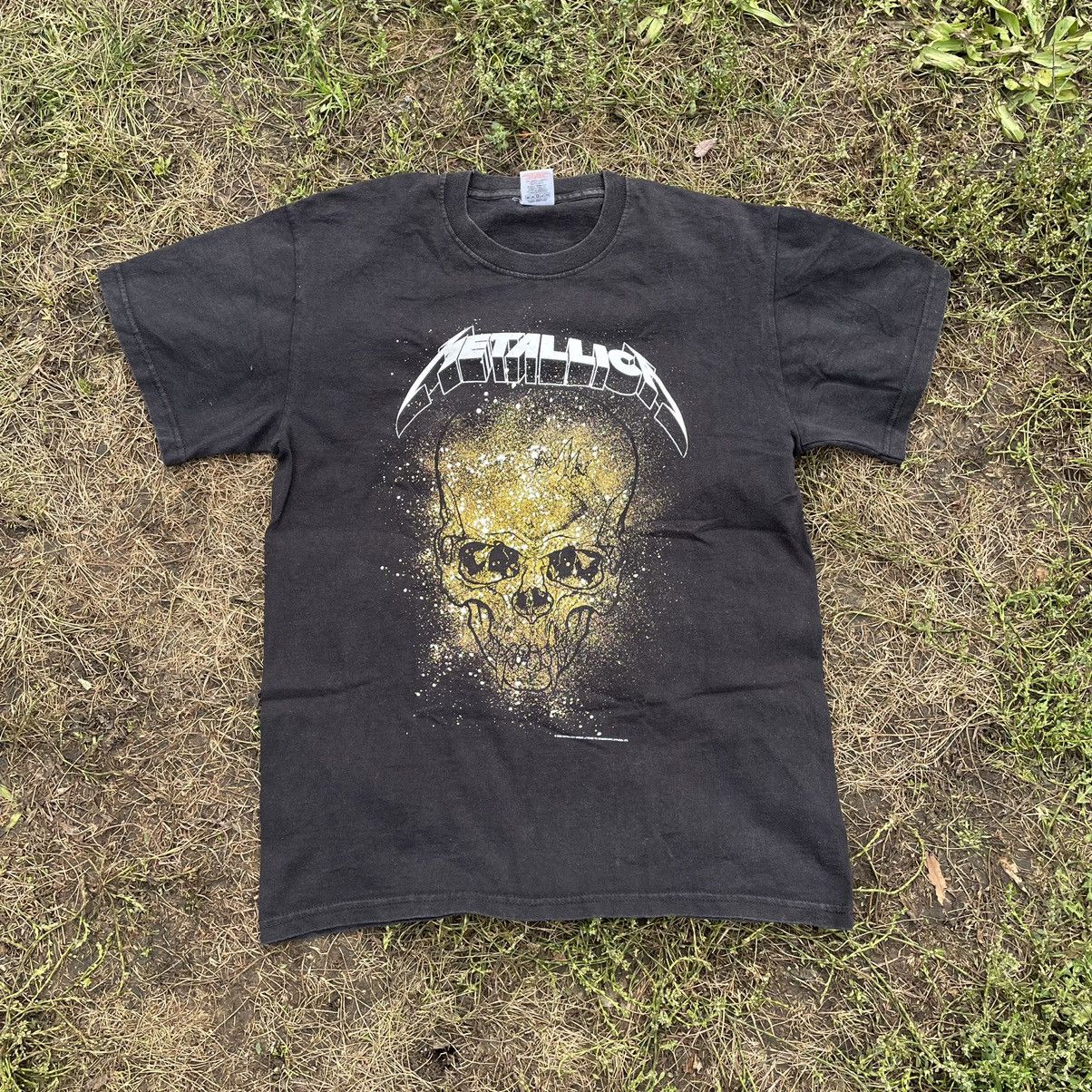 Vintage Y2k Metallica Skulls Dead Face Horror Tee Rock Hoodie, Sweatshirt | PodTeesHub.com