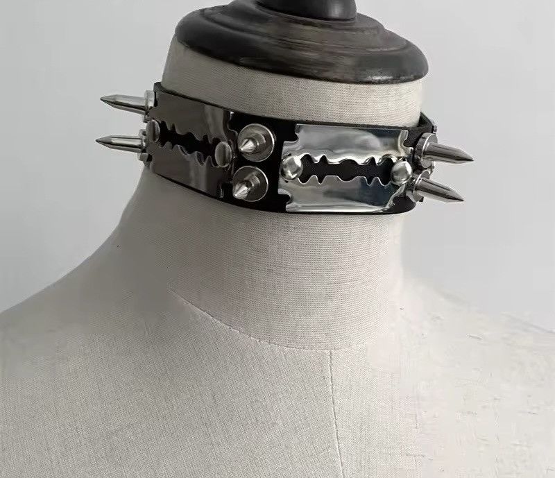 Metallica Pu Leather Spiked Choker Adjustable Necklace T-Shirts, Hoodie, Sweatshirt | PodTeesHub.com