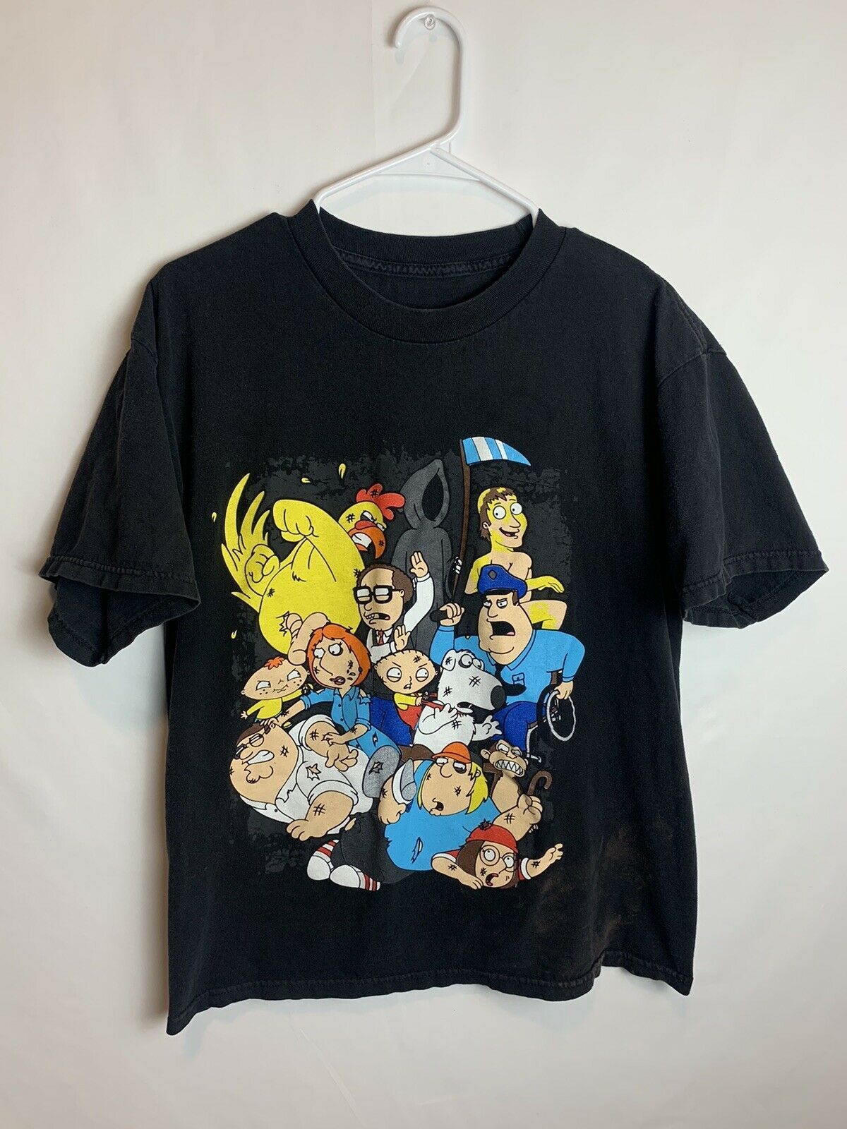 Other Family Guy All Over Print Brawl Characters Fighting Tee Hoodie, Sweatshirt | PodTeesHub.com