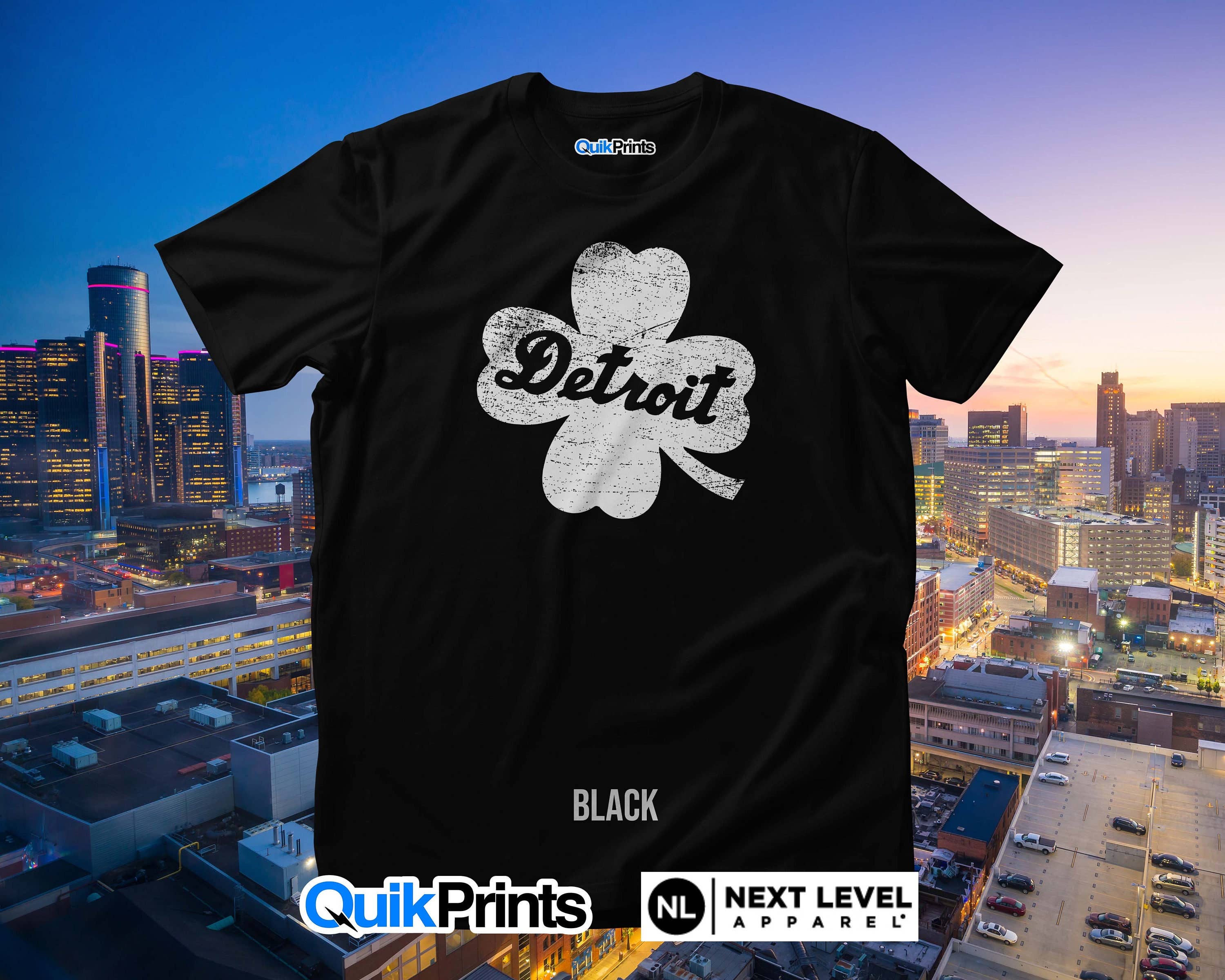 Detroit Clover Vintage T-Shirt Hoodie, Sweatshirt | PodTeesHub.com