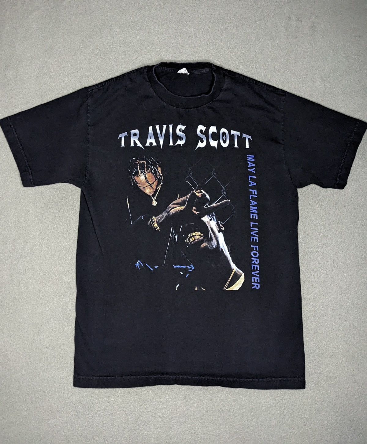 Scott 2015 Travis Scott May La Flame Live Forever Rodeo Tour Tee Hoodie, Sweatshirt | PodTeesHub.com