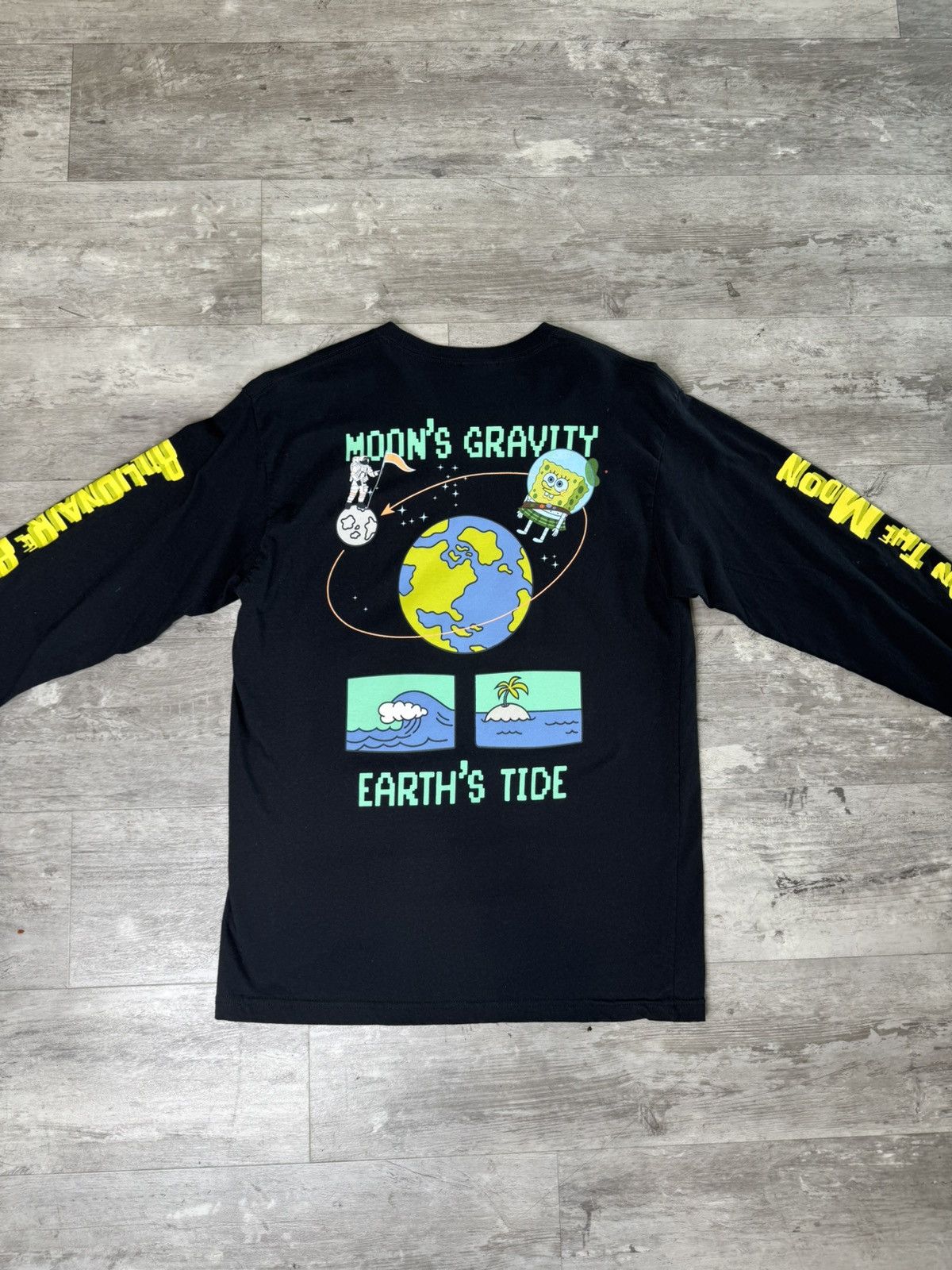Billionaire Boys Club Ice Cream Bbc Spongebob L S Tee Hoodie, Sweatshirt | PodTeesHub.com