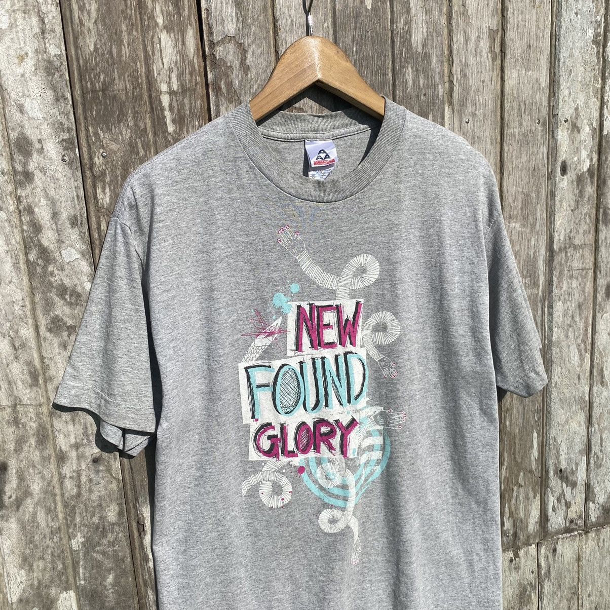 Band Tees Sick Thrashed Vintage Y2k New Found Glory Punk Erd Band Tee Hoodie, Sweatshirt | PodTeesHub.com