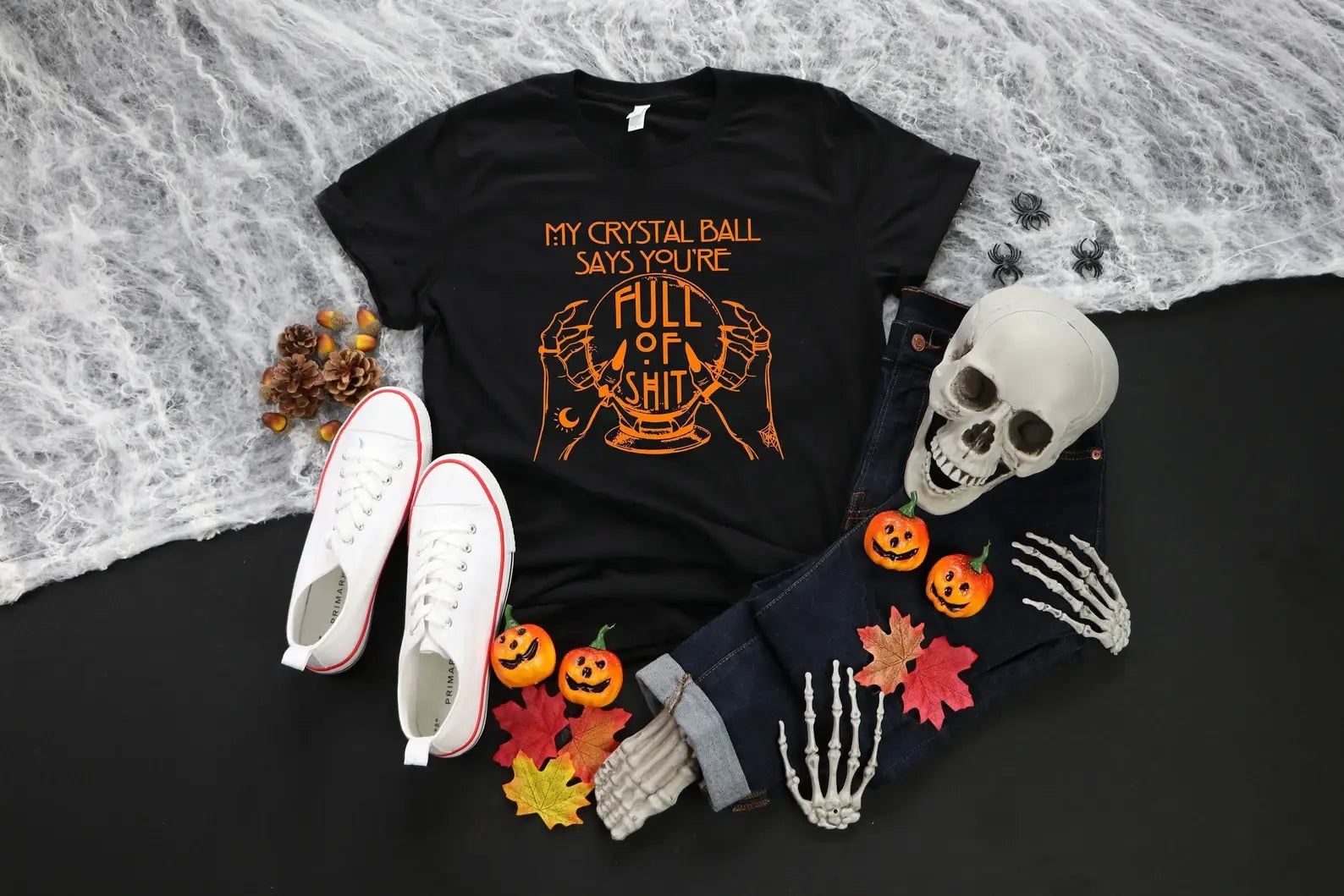 My Cristal Ball Says You're Full of Shit T-Shirt Hoodie, Sweatshirt | PodTeesHub.com