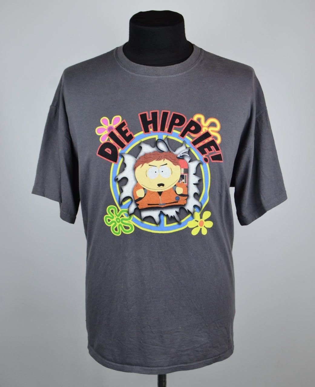 Vintage South Park Die Hippie Tv Show Comedy Central Size Xl T-Shirts, Hoodie, Sweatshirt