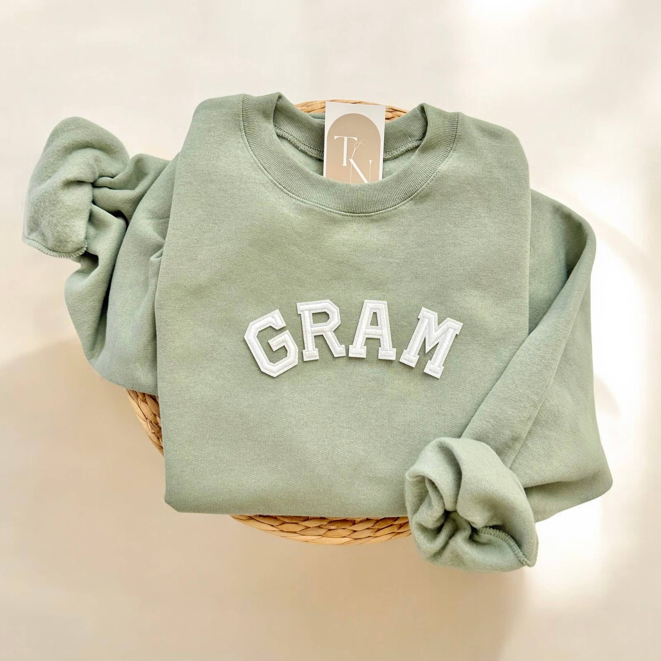 Gram Sweatshirt, Grandma Mother’S Day Gifts T-Shirts, Hoodie | PodTeesHub.com