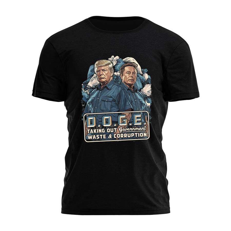 D.O.G.E. - Taking Out Government Waste Tee - 3553 Hoodie, Sweatshirt | PodTeesHub.com