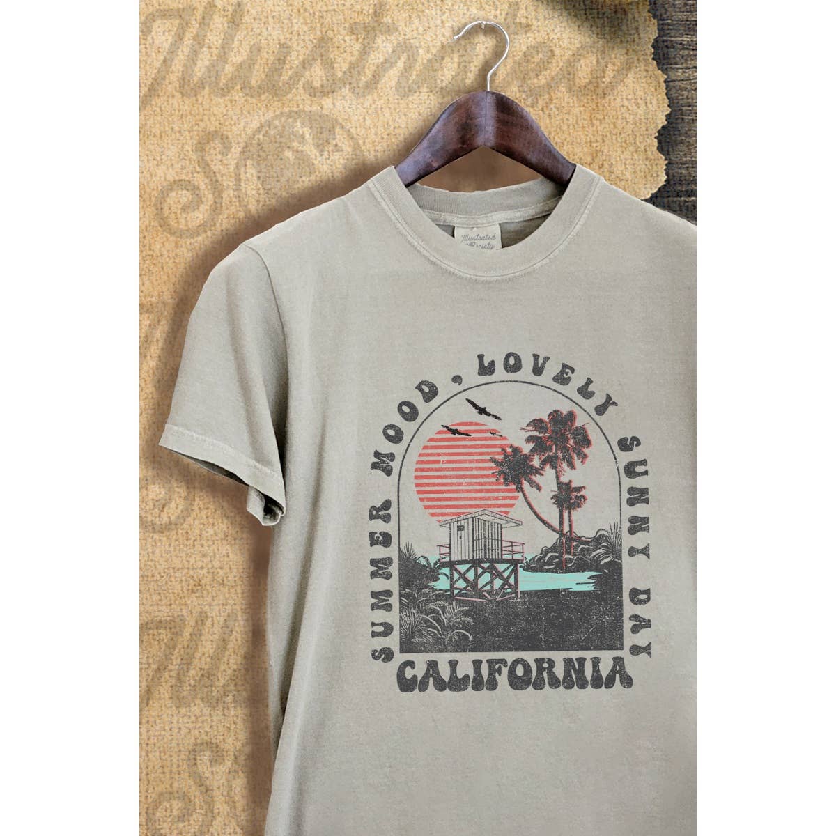 California Vintage Graphic  Tee Hoodie, Sweatshirt | PodTeesHub.com