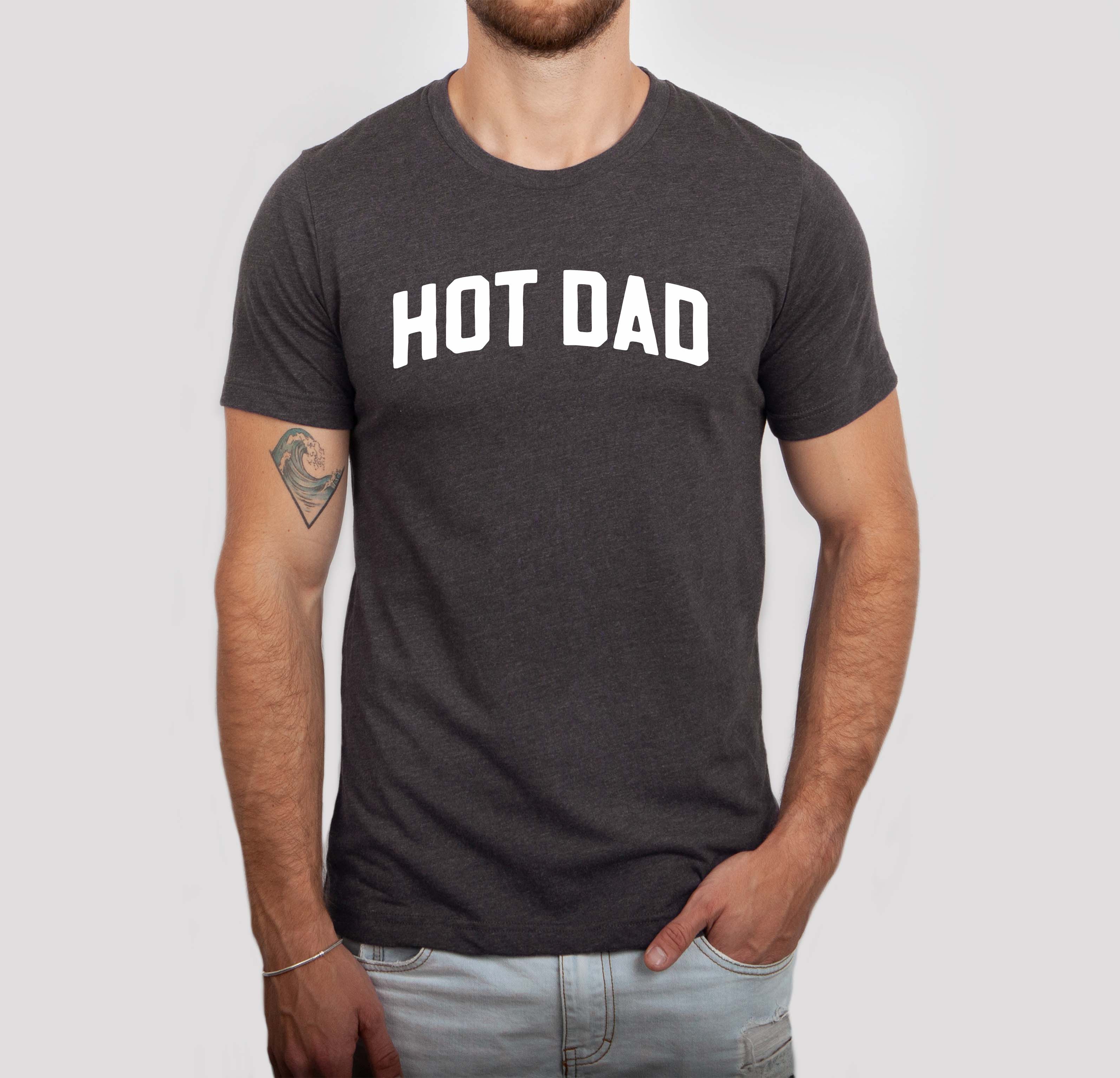 Hot Dad Graphic Shirt, Hot Dad Tee, Father's Day Shirt Hoodie, Sweatshirt | PodTeesHub.com