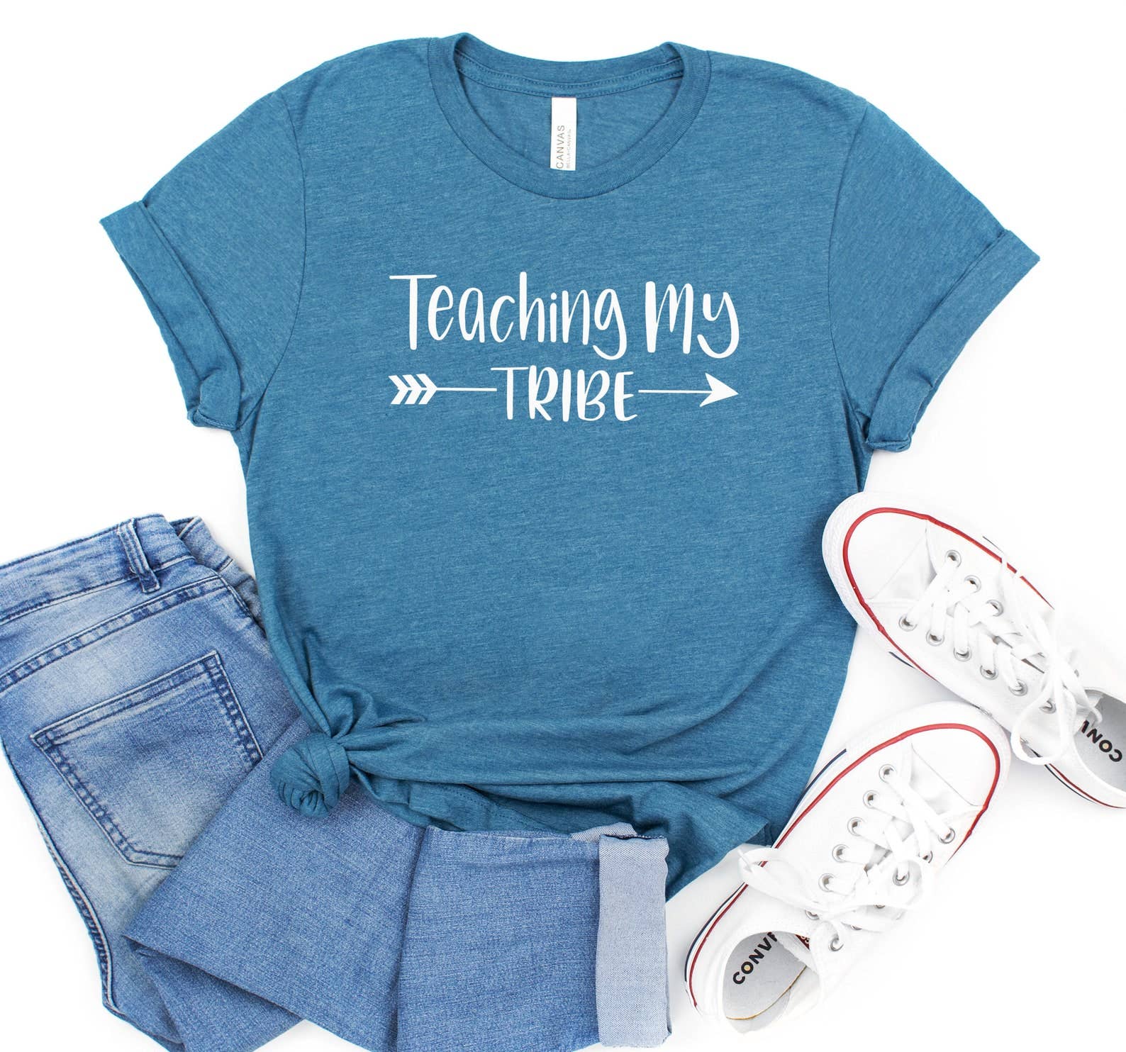 Teaching My Tribe T-Shirt Hoodie, Sweatshirt | PodTeesHub.com