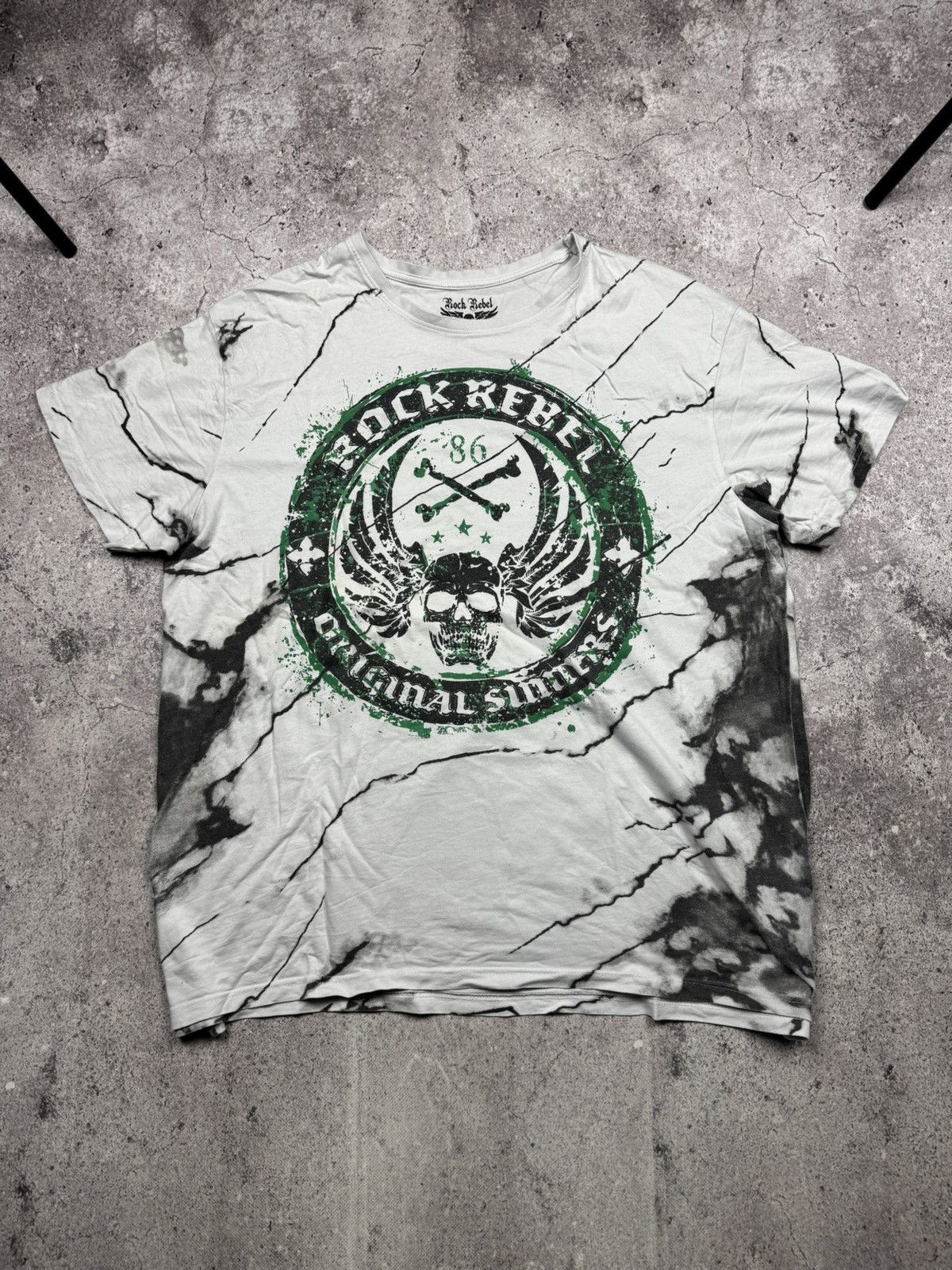 Vintage Affliction Rock Rebel Skull Y2k Band T-Shirts, Hoodie, Sweatshirt