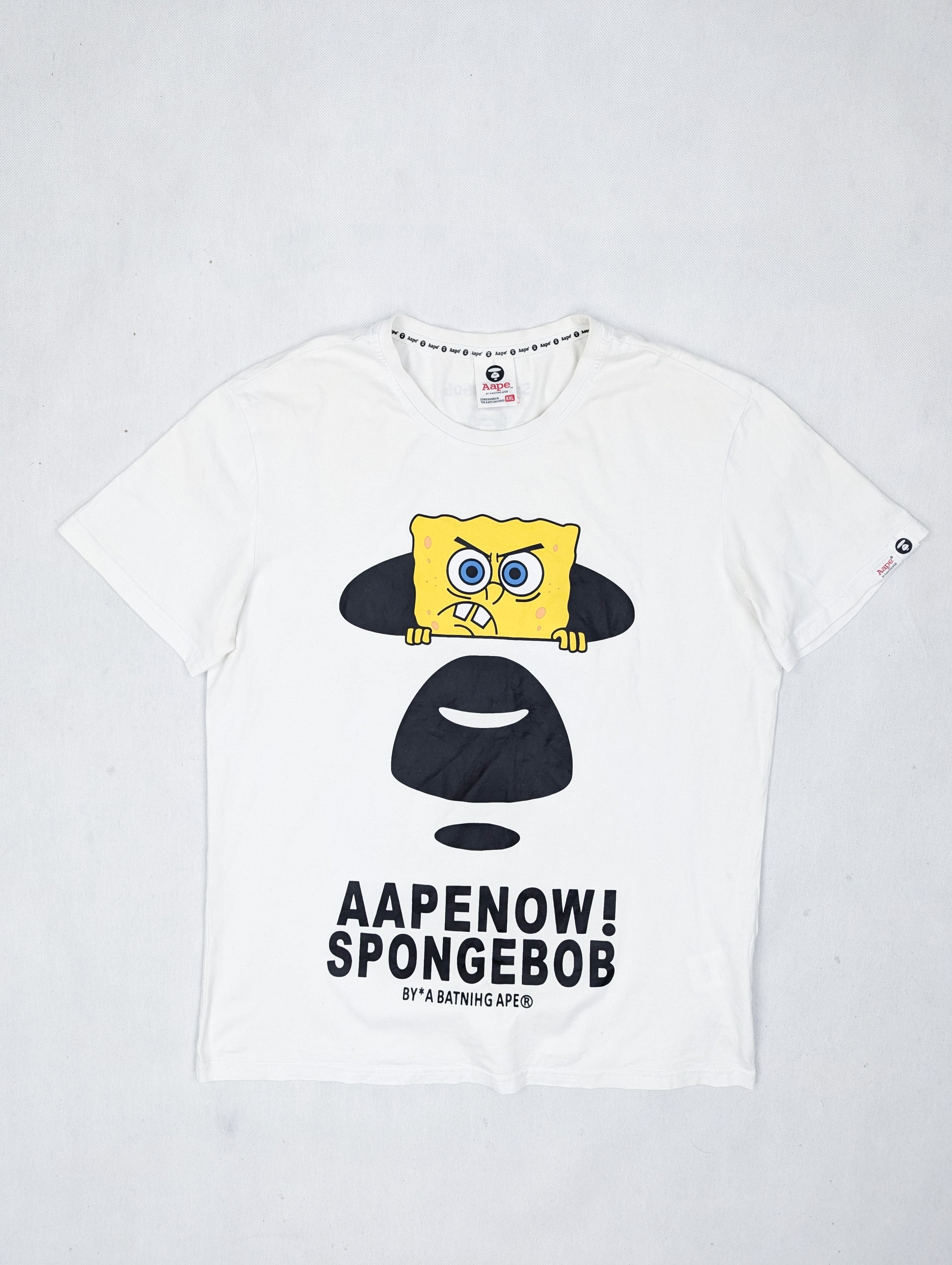 Aape Spongebob T Shirt Hoodie, Sweatshirt | PodTeesHub.com