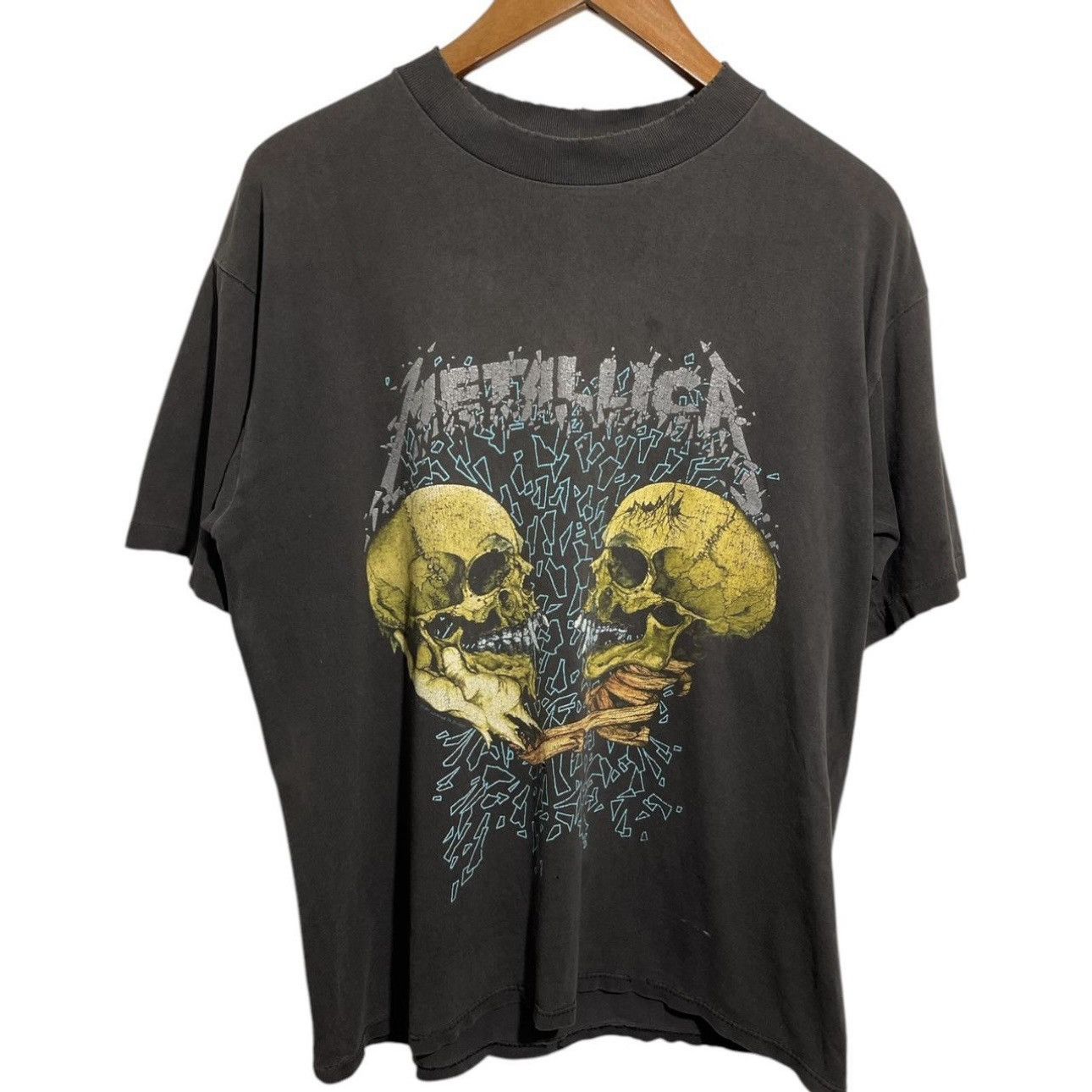 Rare Vintage Pushead 1990s Metallica Sad But True Sz L T-Shirts, Hoodie, Sweatshirt | PodTeesHub.com