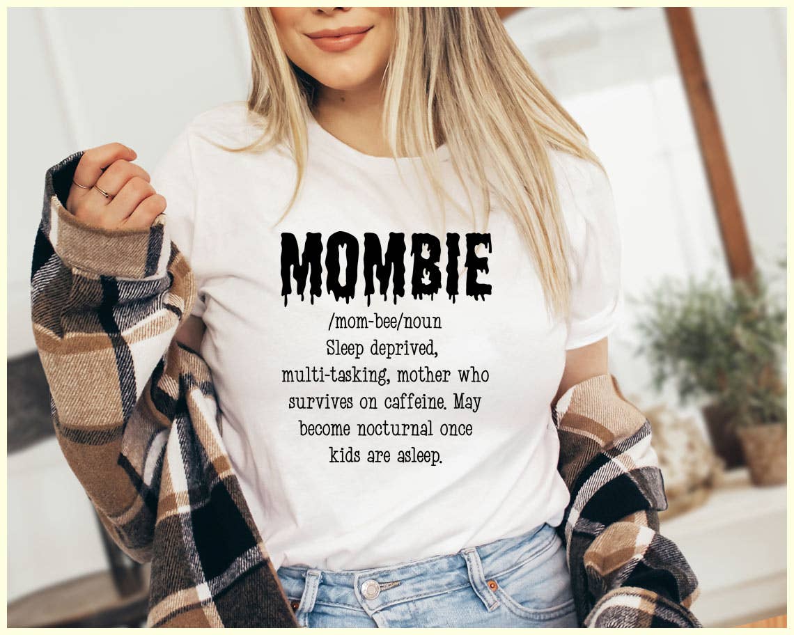 Mombie Zombie - Funny Mom Halloween T-Shirt Hoodie, Sweatshirt | PodTeesHub.com