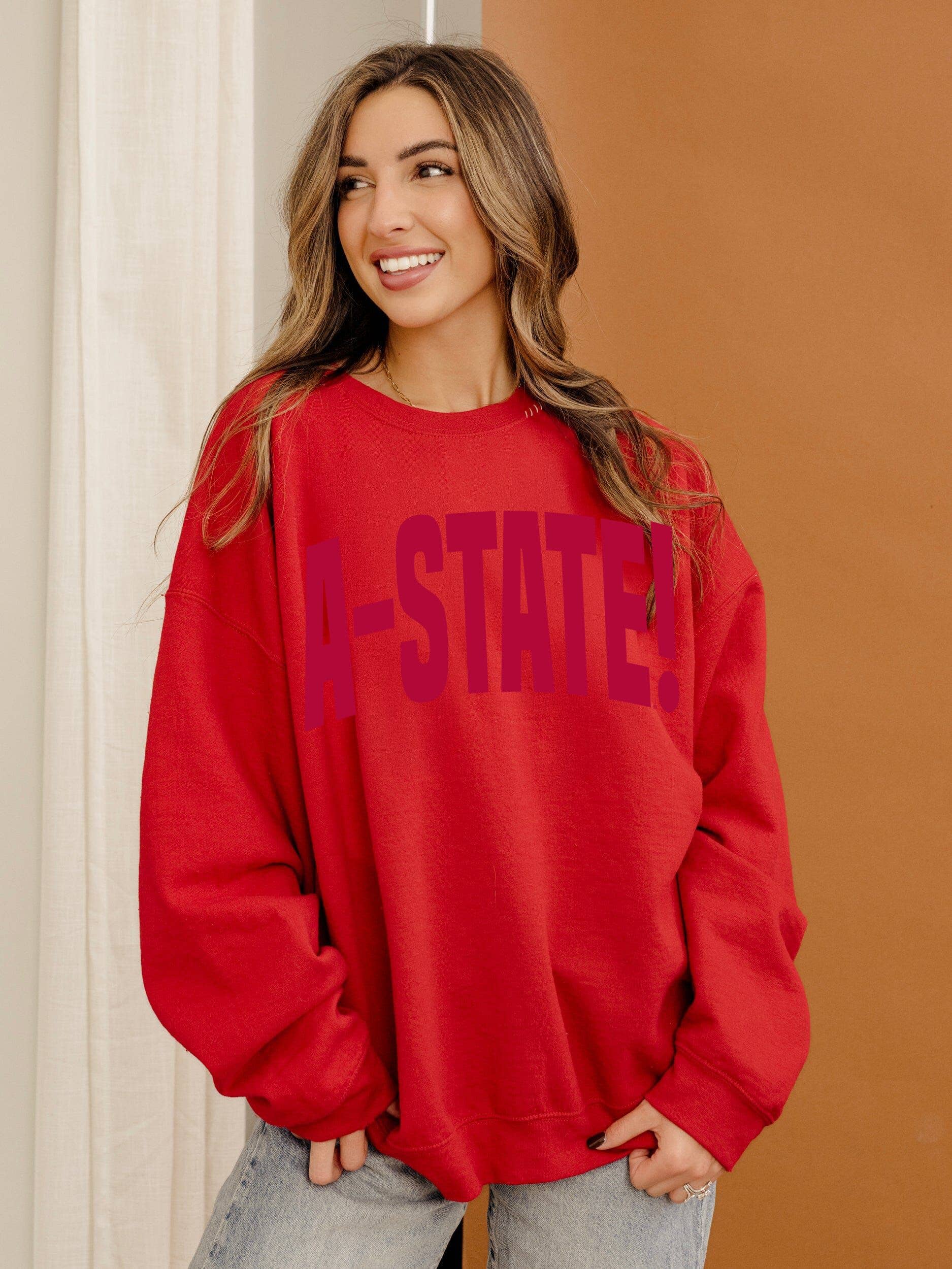 Asu Red Wolves Mono Puff Ink Red Hi-Dive Sweatshirt T-Shirts, Hoodie | PodTeesHub.com