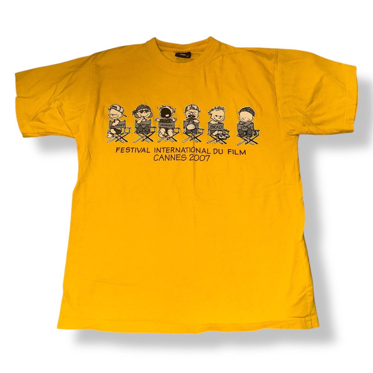 Vintage Vtg Cannes Film Festival Promo 2007 Peanuts Spoof T-Shirts, Hoodie, Sweatshirt