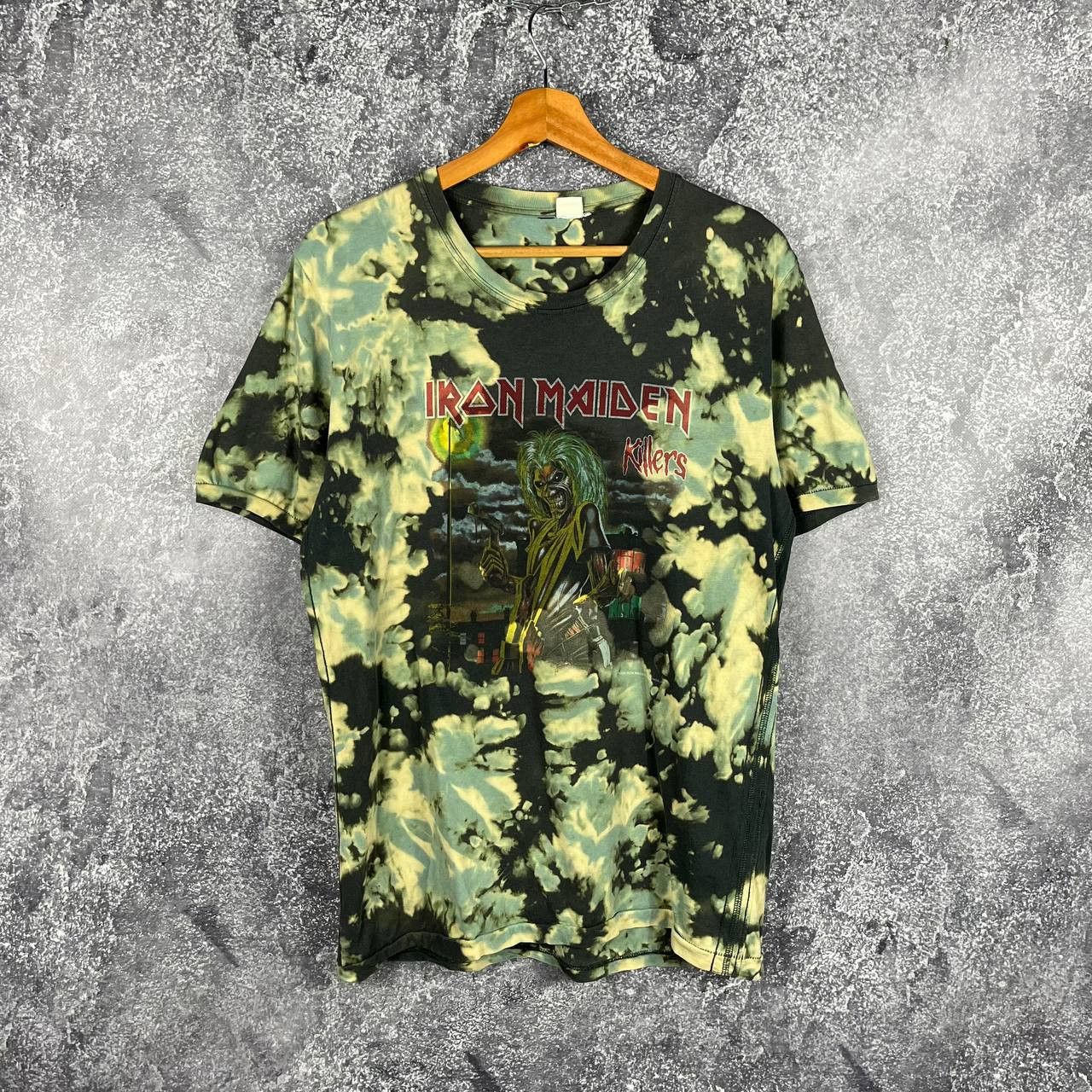 Maiden Iron Maiden Killers 2005 Tie Dye Vintage Band T Shirt Hoodie, Sweatshirt | PodTeesHub.com