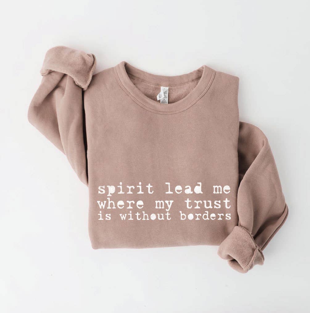 Spirit Lead Me Graphic Sweatshirt T-Shirts, Hoodie | PodTeesHub.com