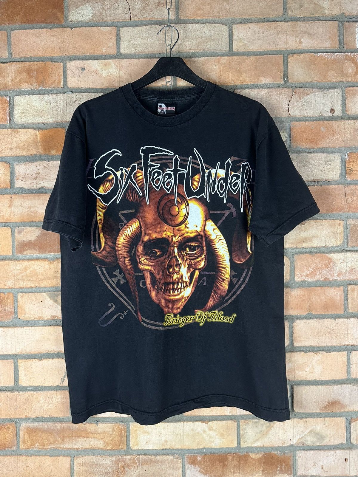 Iron Maiden X Vintage Vintage Iron Maiden Six Feet Under T Shirt Hoodie, Sweatshirt | PodTeesHub.com