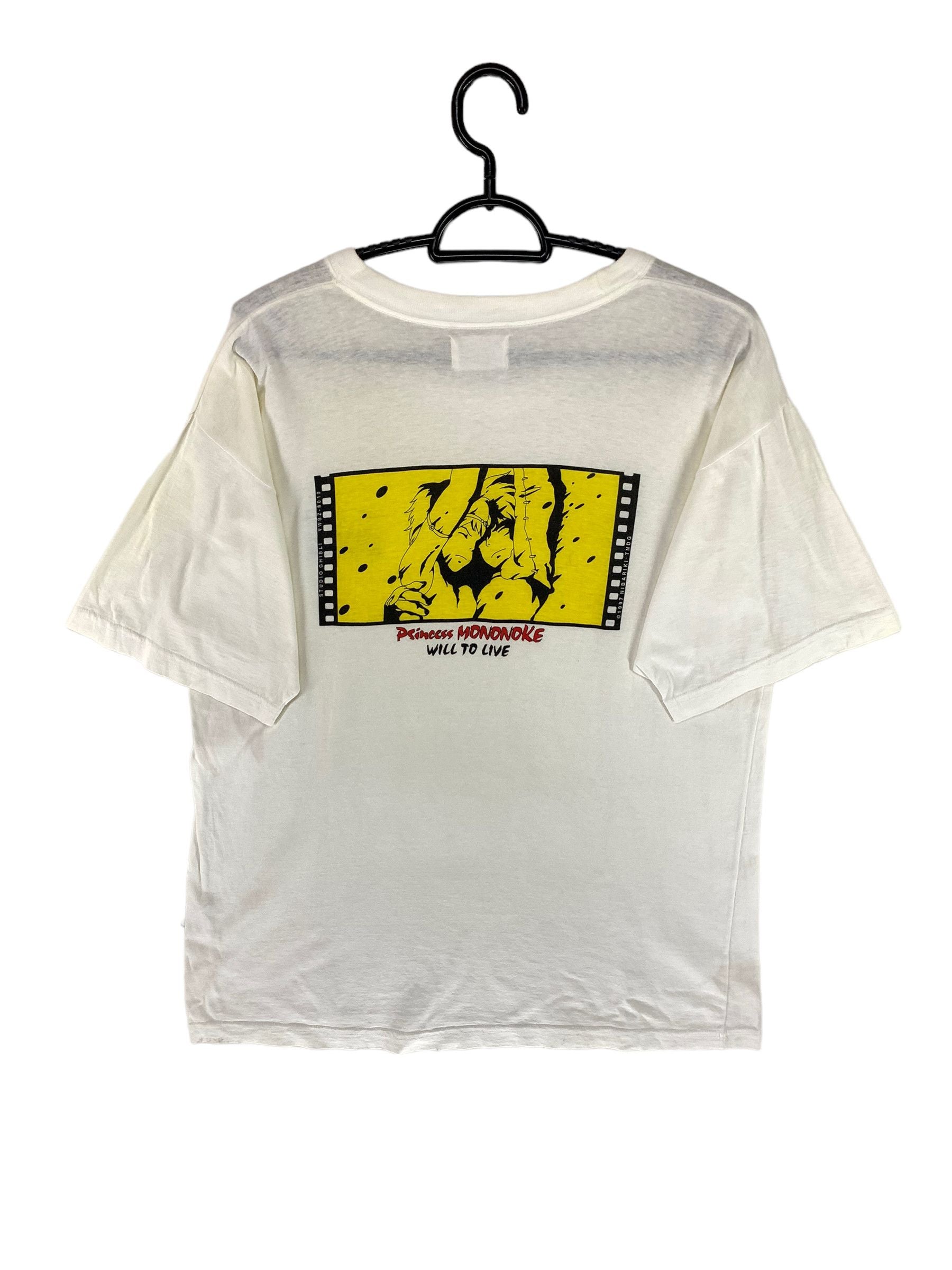 Vintage Rare 90s Princess Mononoke Will Live Studio Ghibli T-Shirts, Hoodie, Sweatshirt