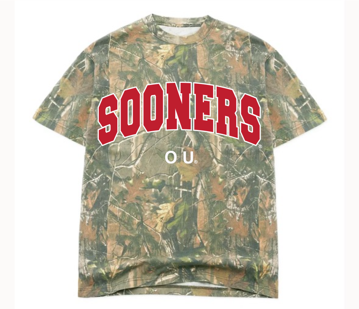 Ou Oklahoma Sooners Filled Gault Camo Tee Hoodie, Sweatshirt | PodTeesHub.com