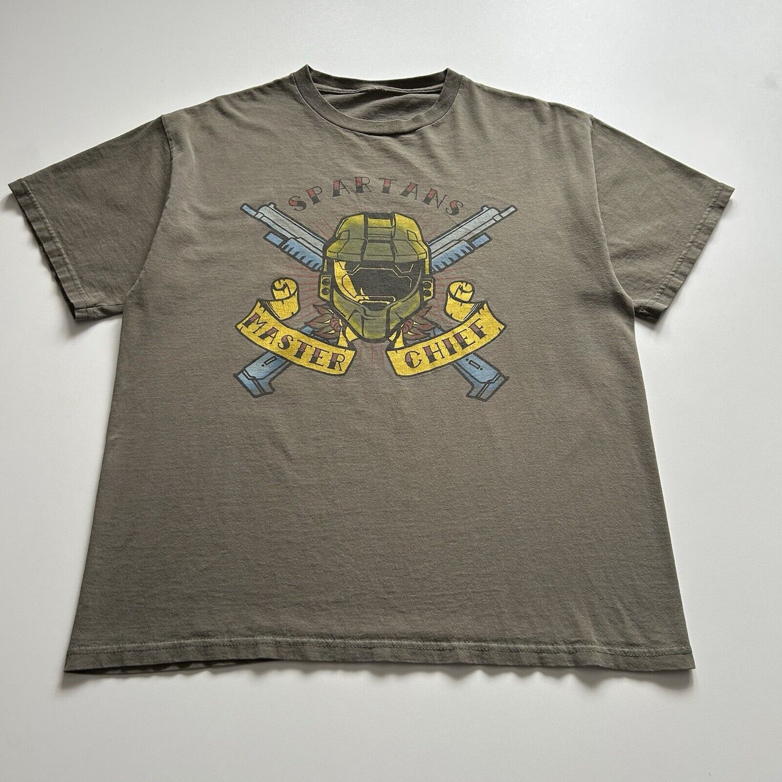Halo Vintage Y2k Spartans Master Chief Halo Xbox T Shirt Large Hoodie, Sweatshirt | PodTeesHub.com