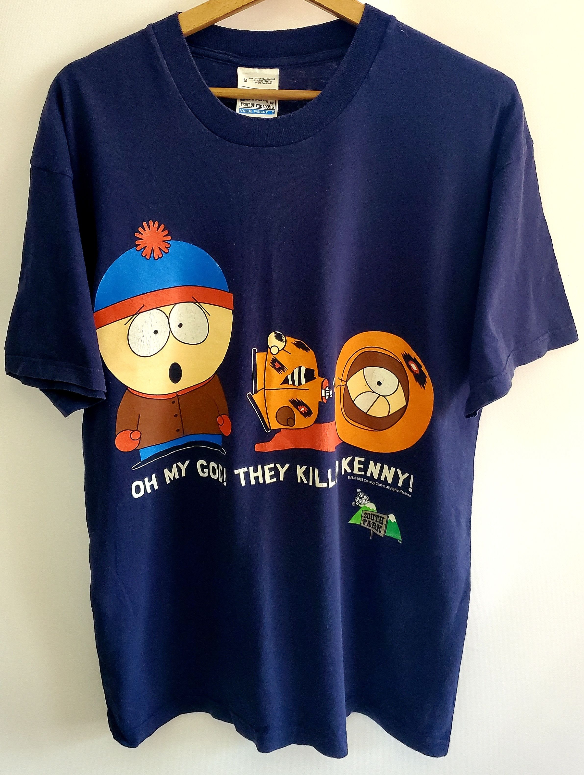 Vintage 1997 South Park Oh My God They Killed Kenny Logo T-Shirts, Hoodie, Sweatshirt