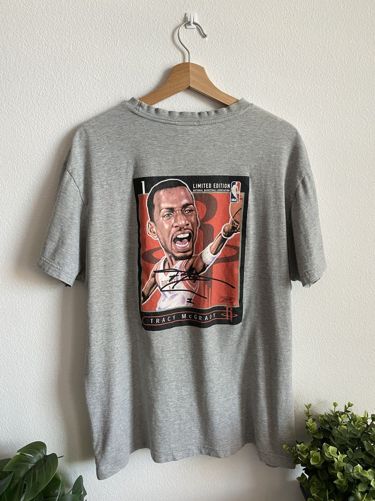 Nba Rare Vintage Tracy Mcgrady Caricature Cartoon Tee Hoodie, Sweatshirt | PodTeesHub.com