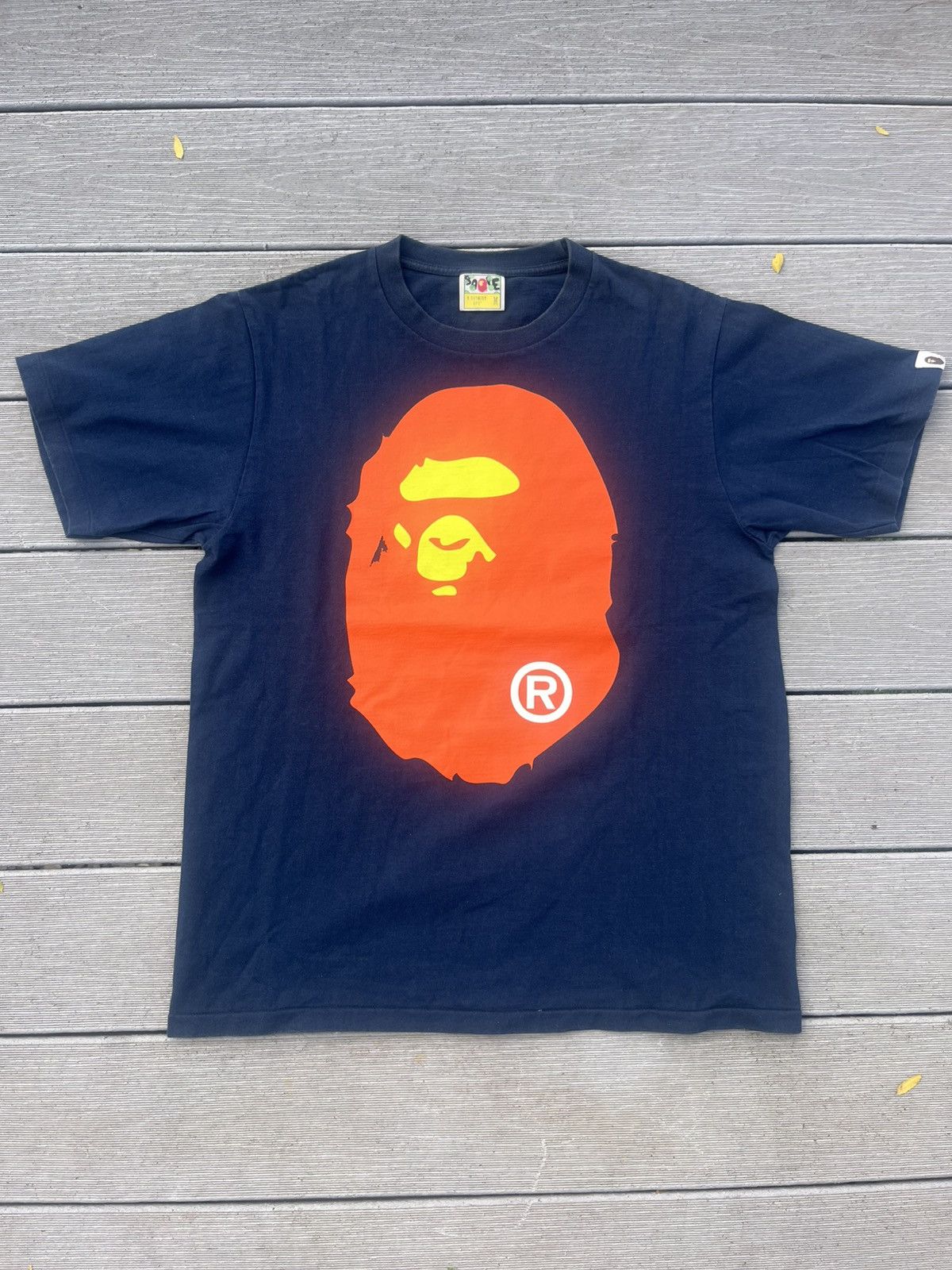 Bape Neon Ape Head Tee Hoodie, Sweatshirt | PodTeesHub.com