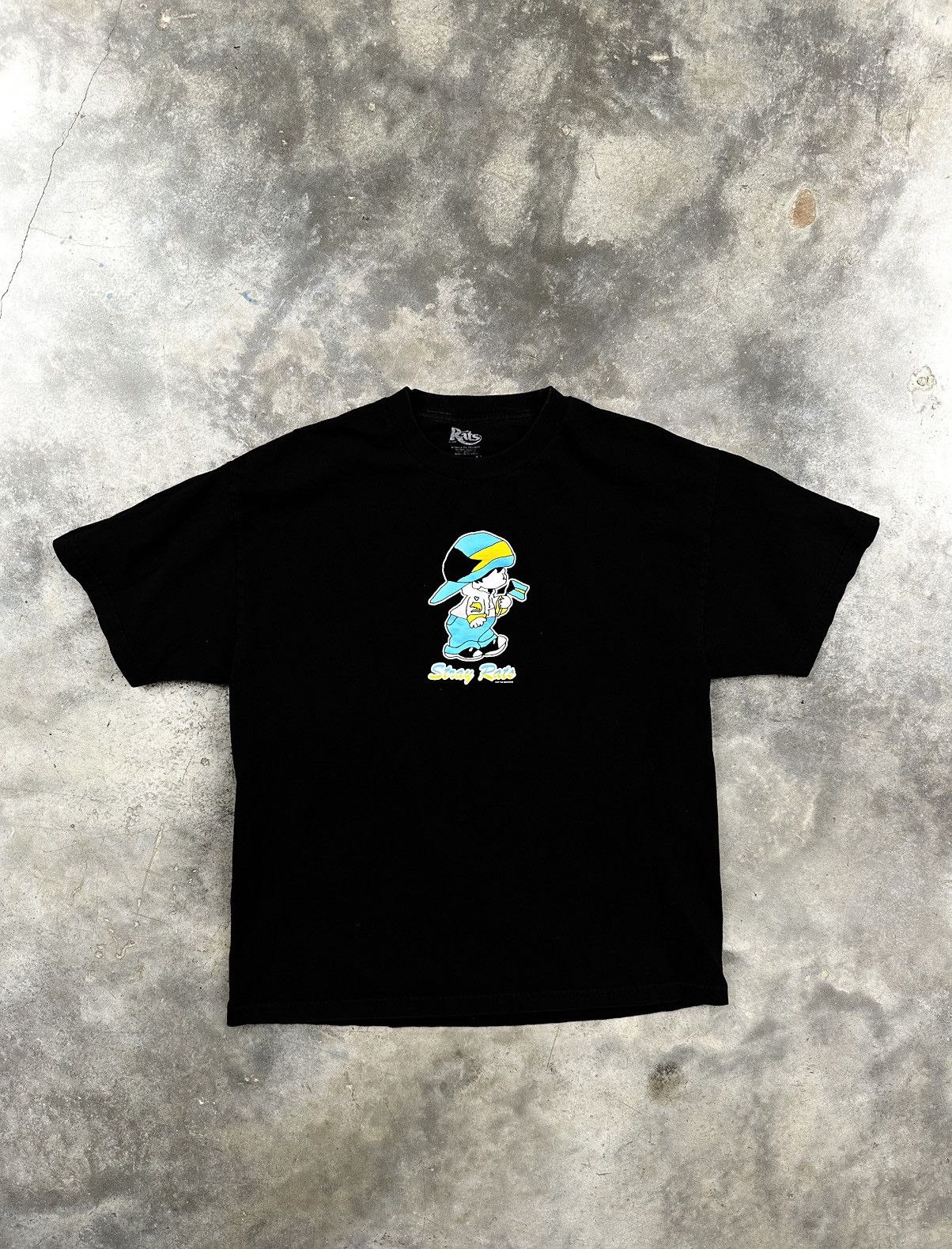 Rats Stray Rats Bahamas Cartoon Tee Black Sz Xl Sr Miami Hoodie, Sweatshirt | PodTeesHub.com